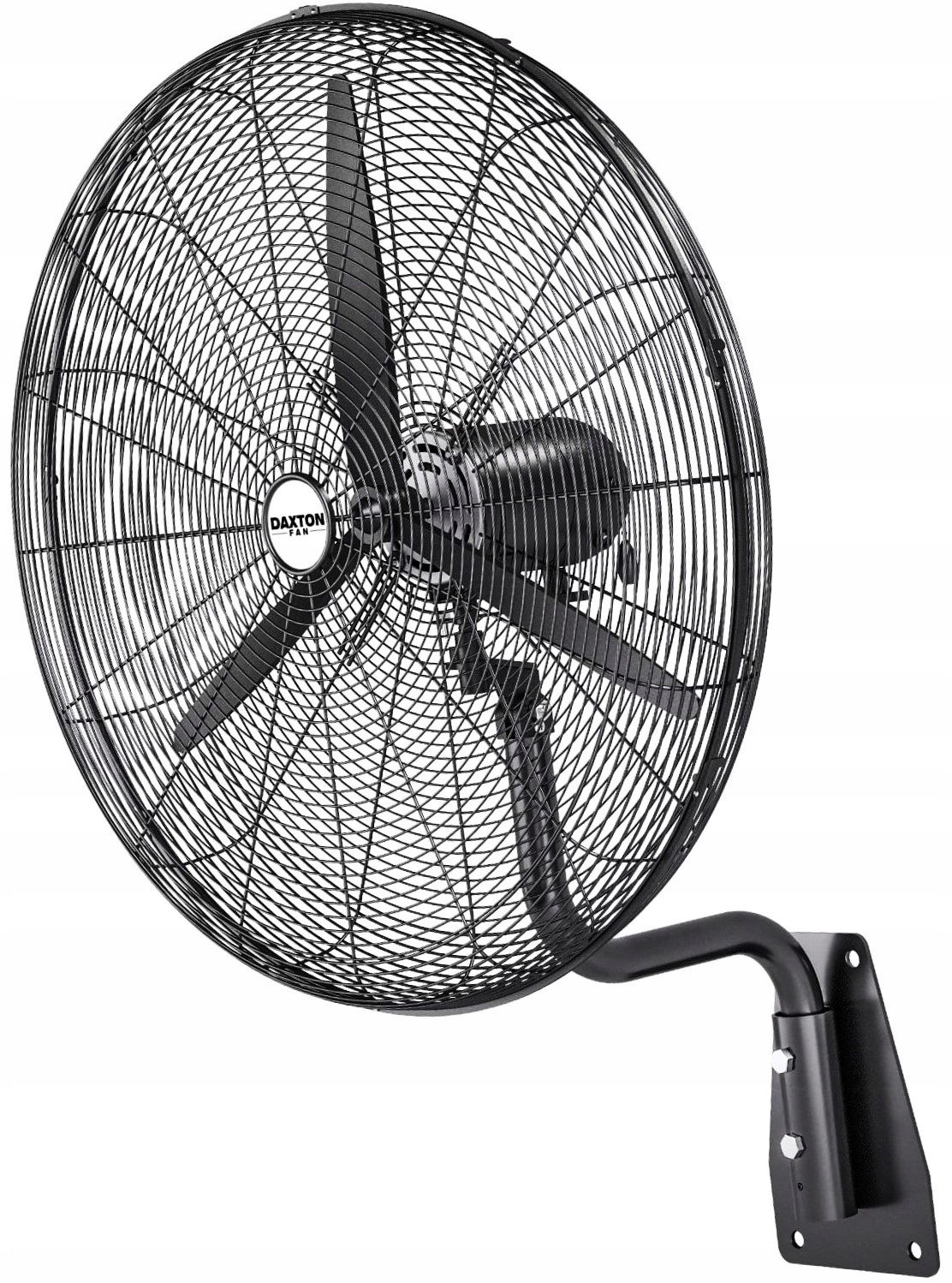 Nástenný ventilátor SFWI-600NW čierny 123 W Priemer 70 cm Silný ventilátor