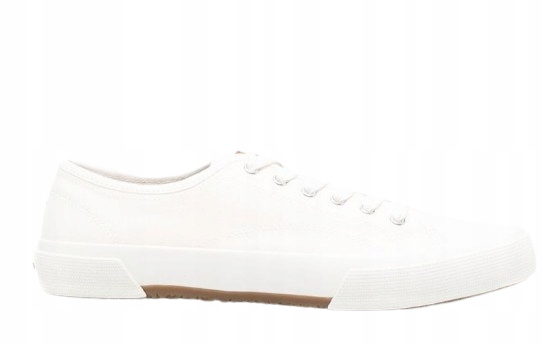 Sandro Bílé Pánské Textilní Tenisky S Gumovou Podrážkou 43 3 Db