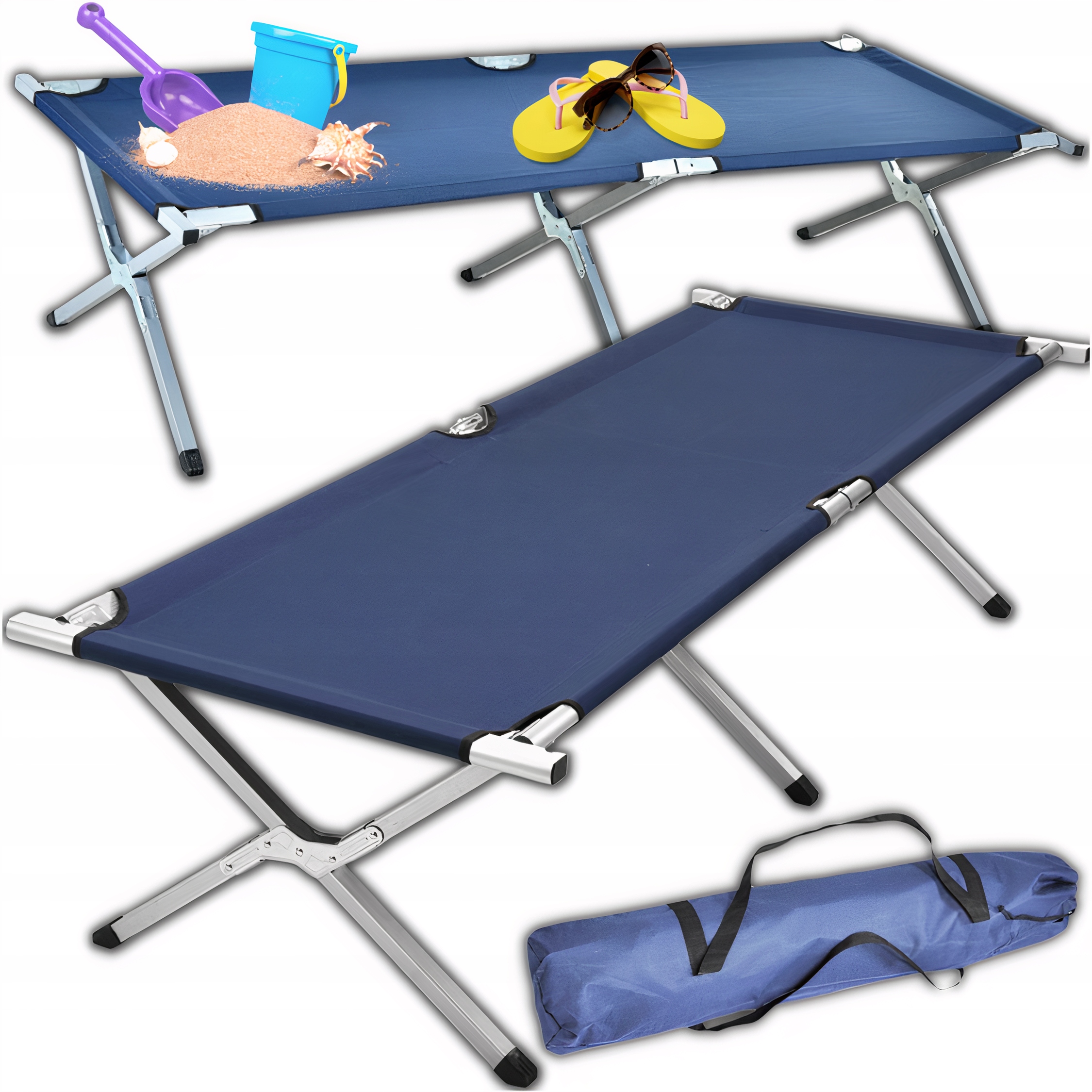 

Łóżko Turystyczne Kanadyjka Składane Polowe 110kg