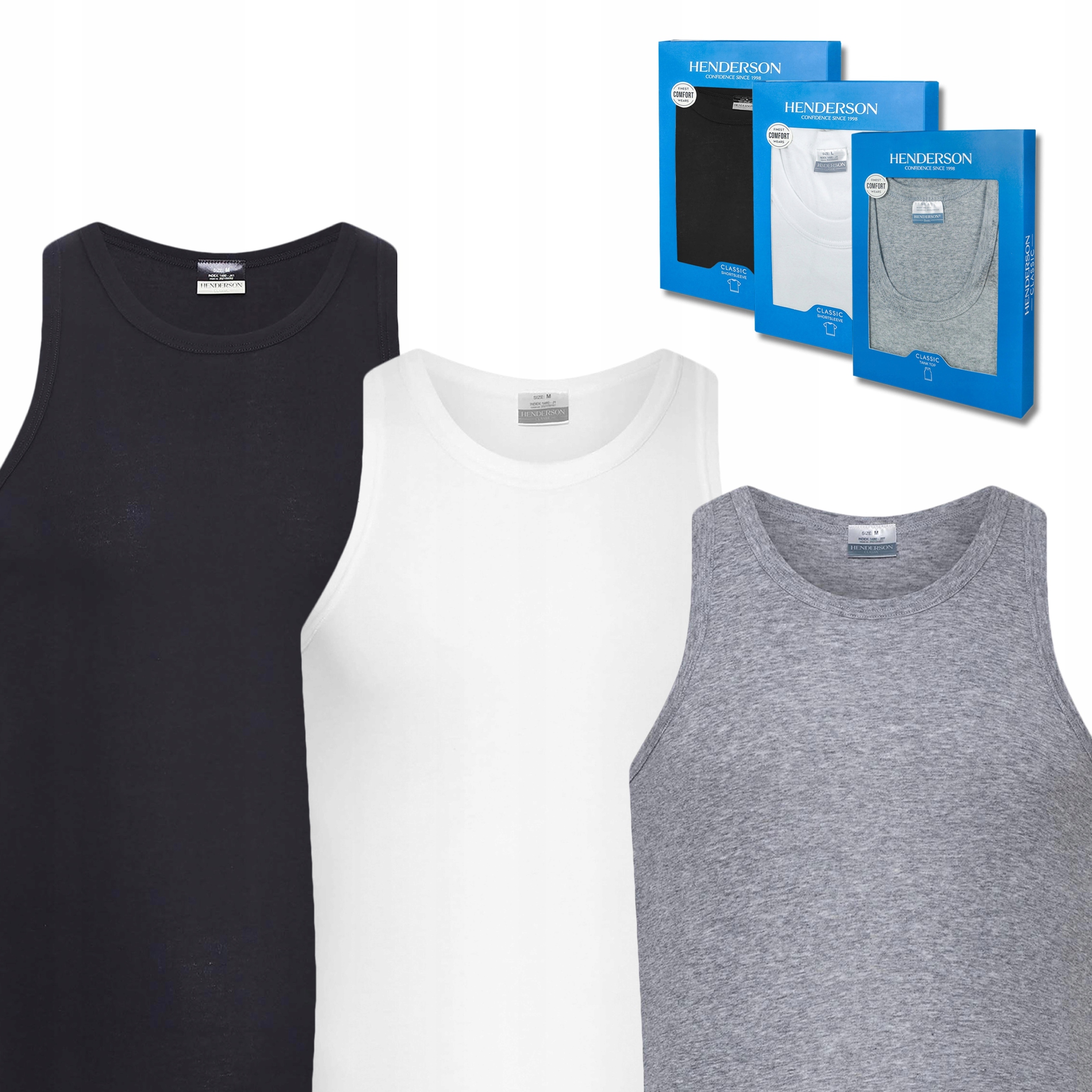Pánské tričko 3-PAK Henderson 1480 vel. XXL