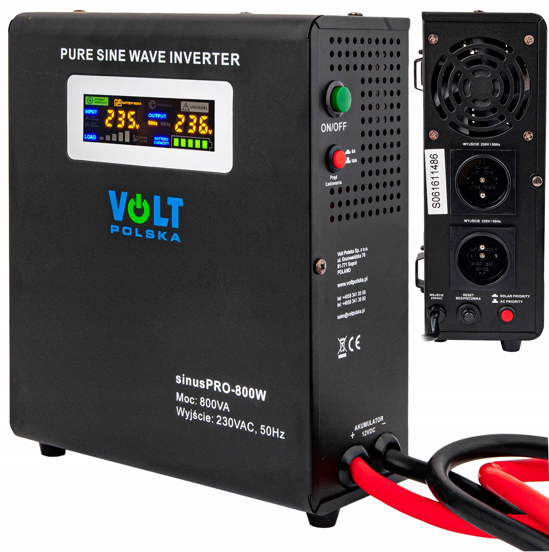 

Zasilanie Awaryjne Przetwornica Co Ups Sinus 800