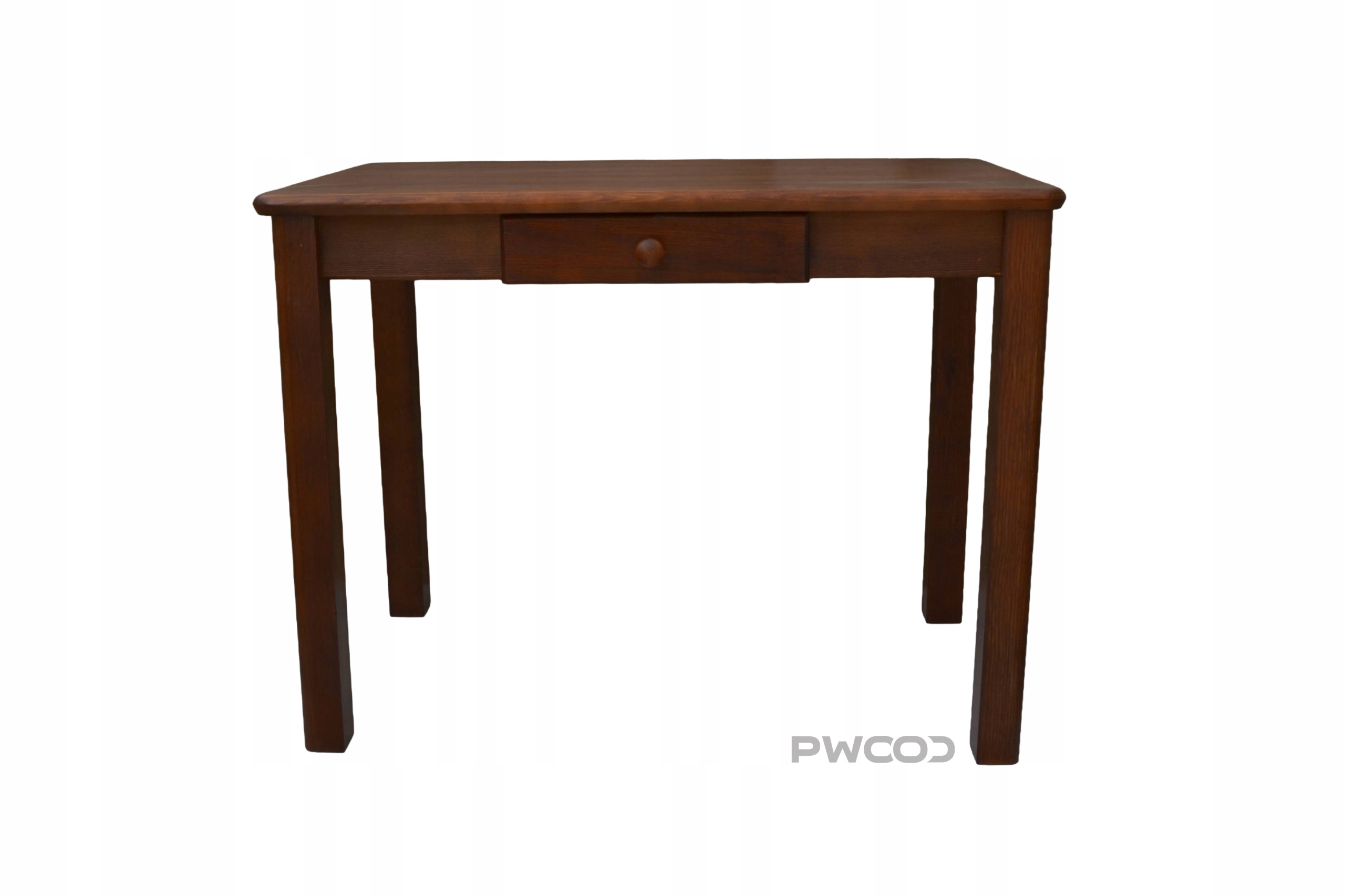 Dřevěný Stůl šuplík, barva calvados 80x60 cm