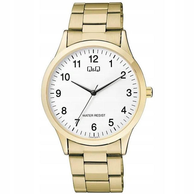 Pánské Hodinky Qq C08A-005P zlatý náramek