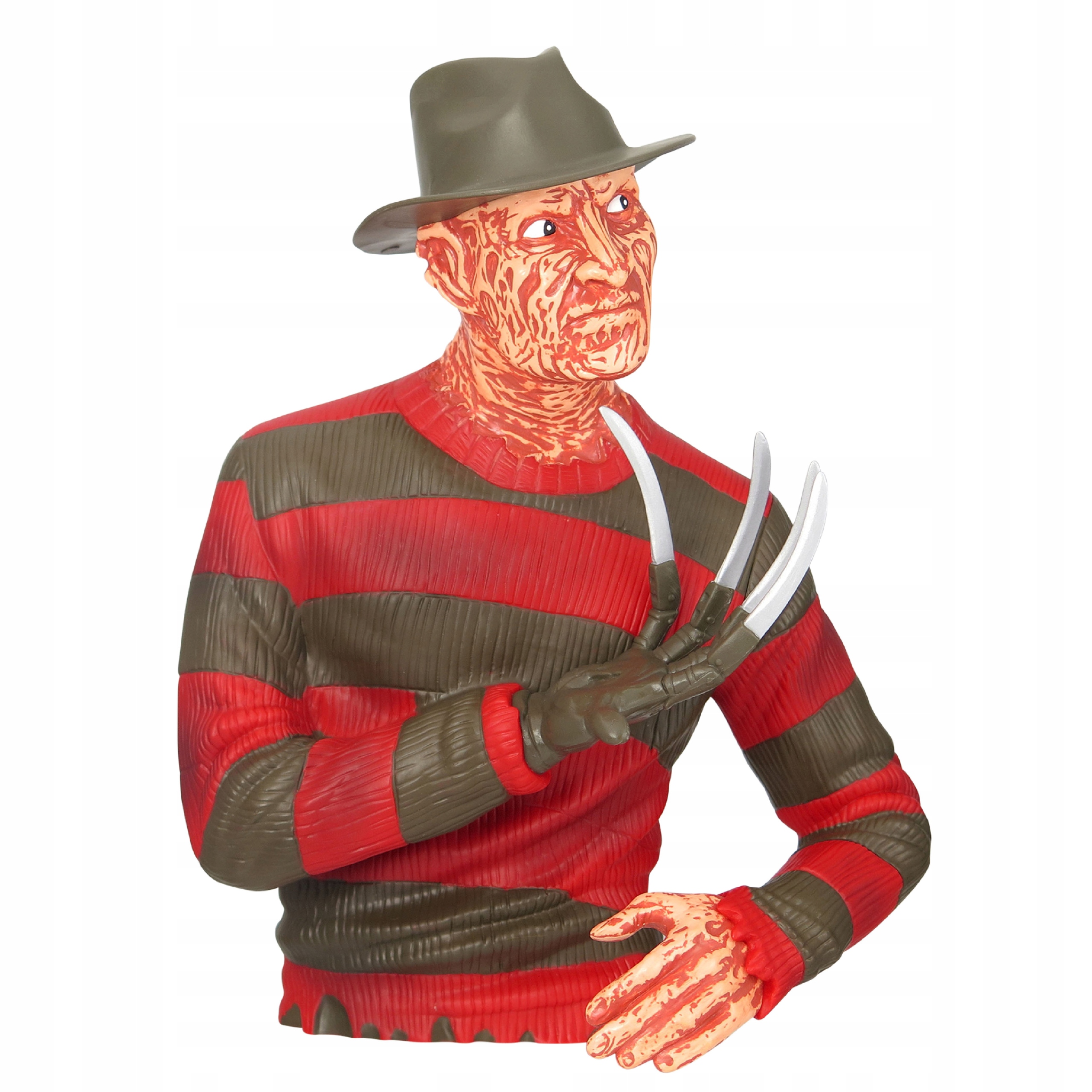 Nightmare On Elm Street Freddy Krueger Figurková lavička 20 cm