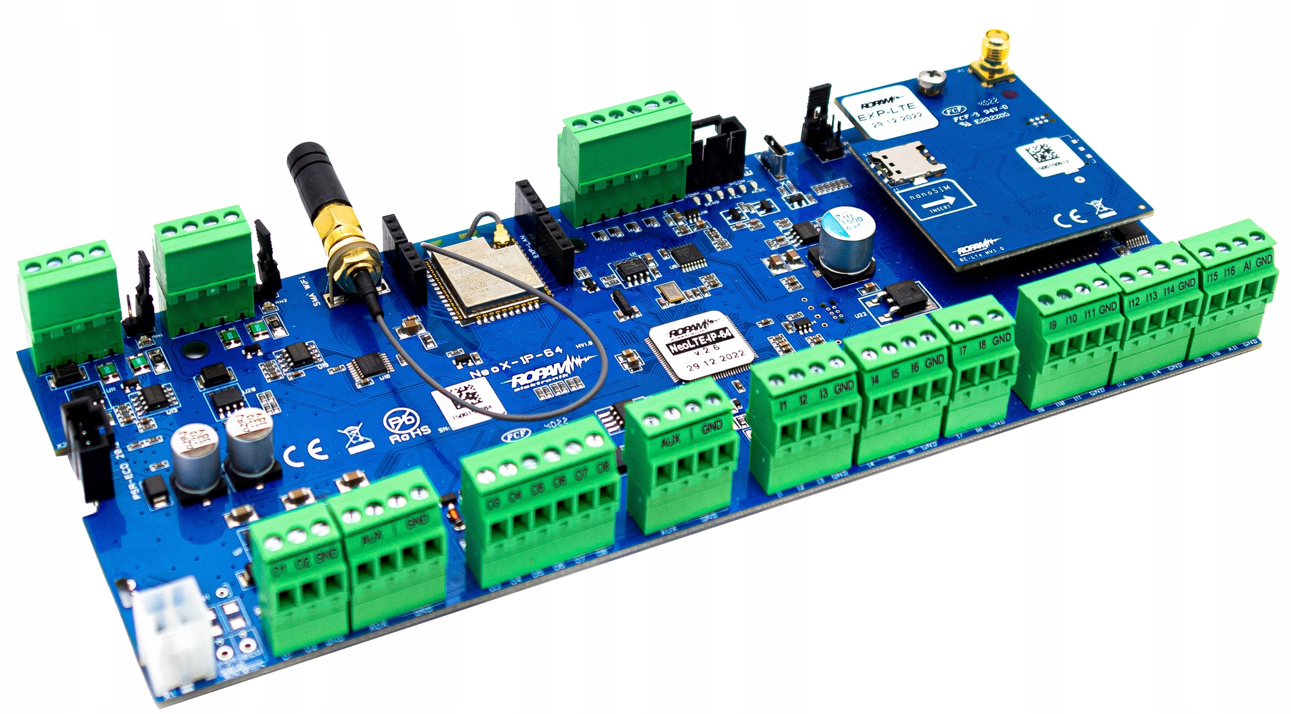 Alarmová ústredňa s modemom Lte modul WiFi IP-64