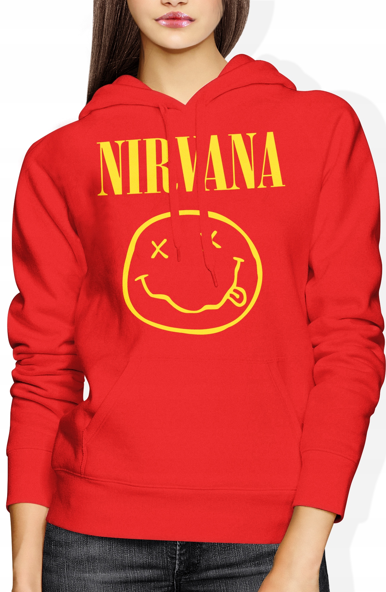 

Damska Bluza Z Kapturem Nirvana Smile Rozmiar M