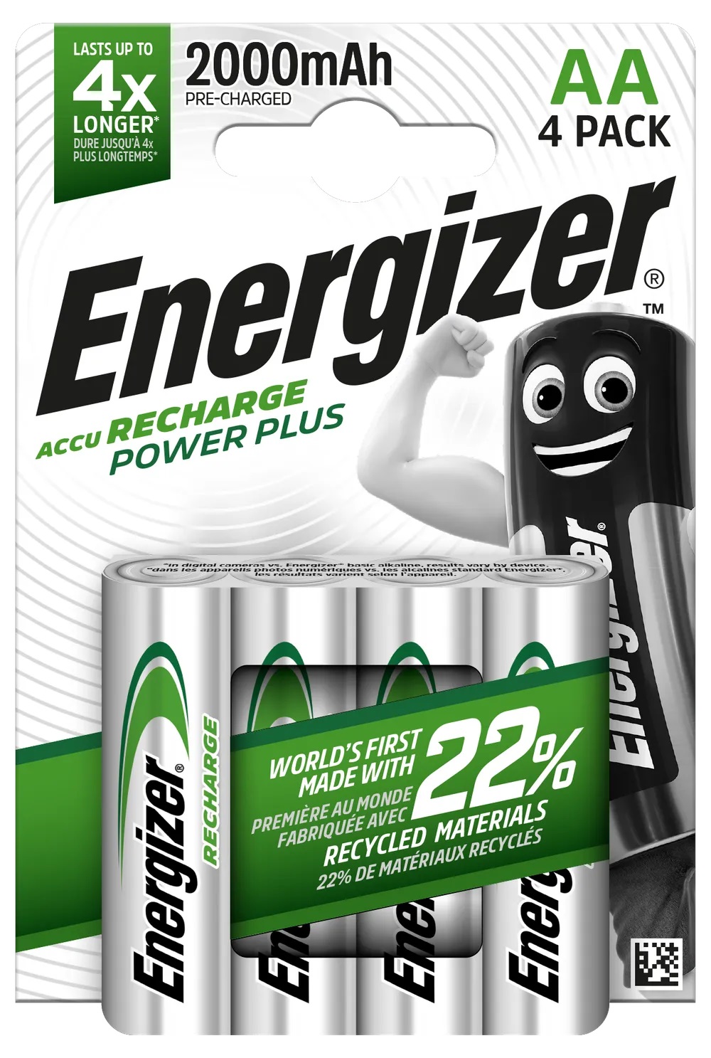 ND39_551999 Bateria Ladow R6 Energizer 2000MAH Op