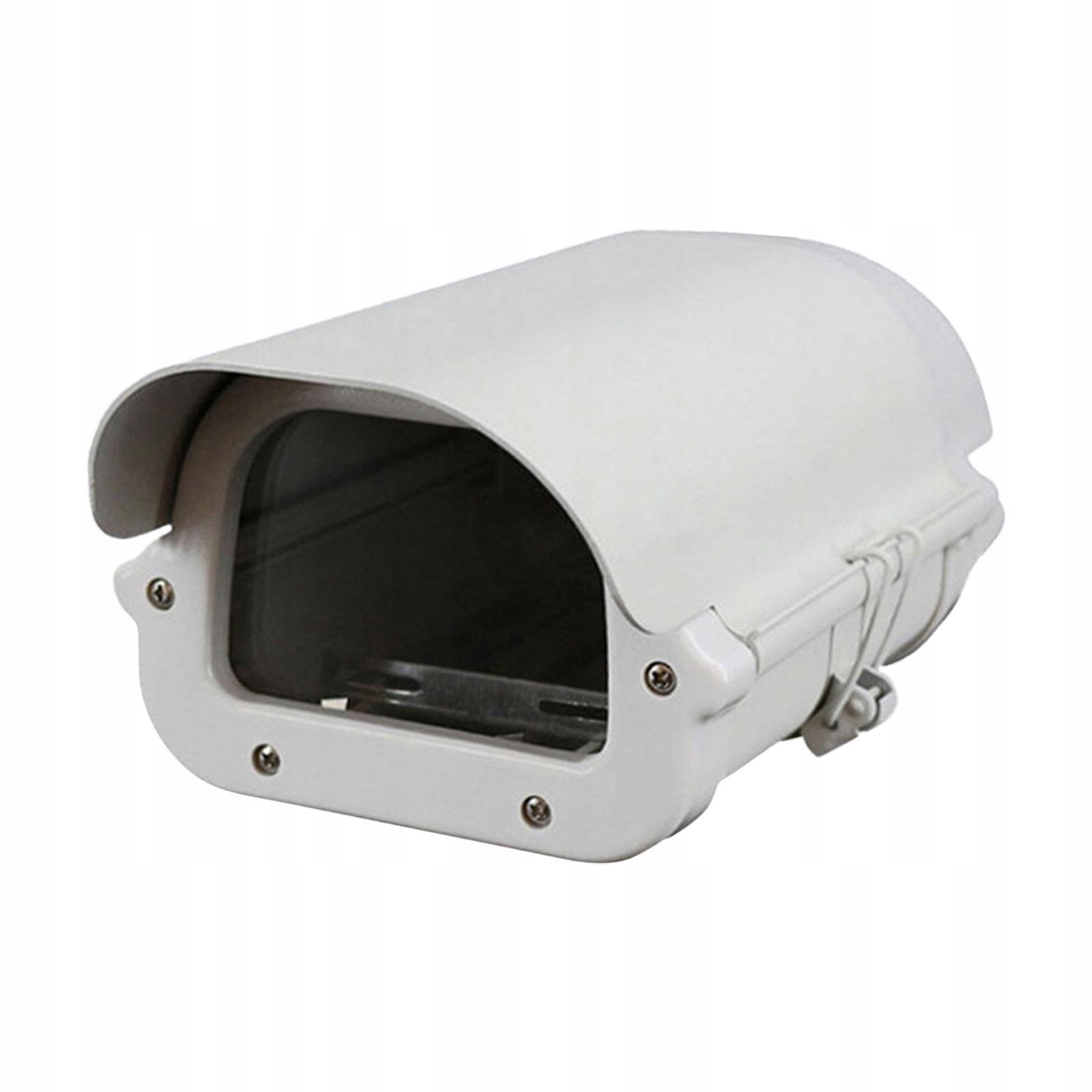 Obudowa do kamery CCTV, odporna na warunki atmosferyczne, deszcz, z przezroczystym szkłem, 8 cali
