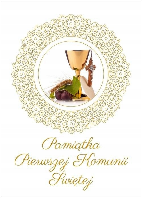 

Pamiątka Pierwszej Komunii Świętej. Dragon