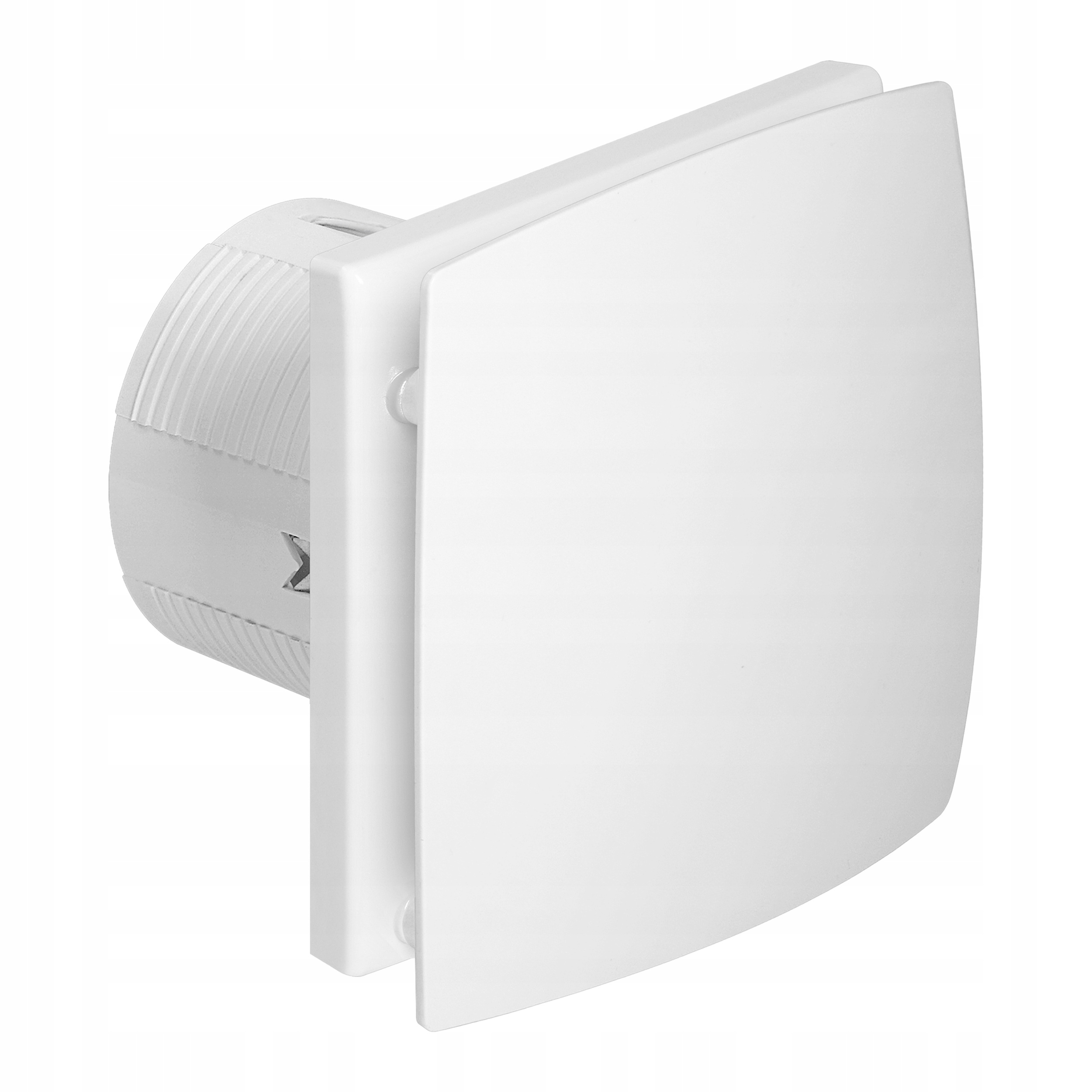 Koupelnový ventilátor 100 Výkonný Tichý 120 m3/h 32 dB 16 W Zpětný Ventil Flat
