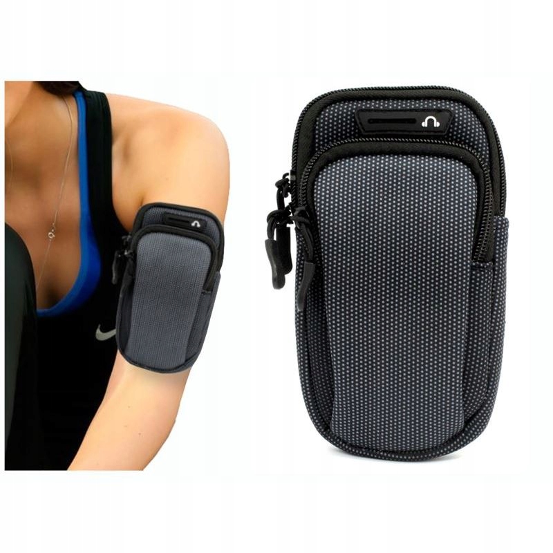 

Etui Pokrowiec opaska na ramię Armband 6,5 czarny