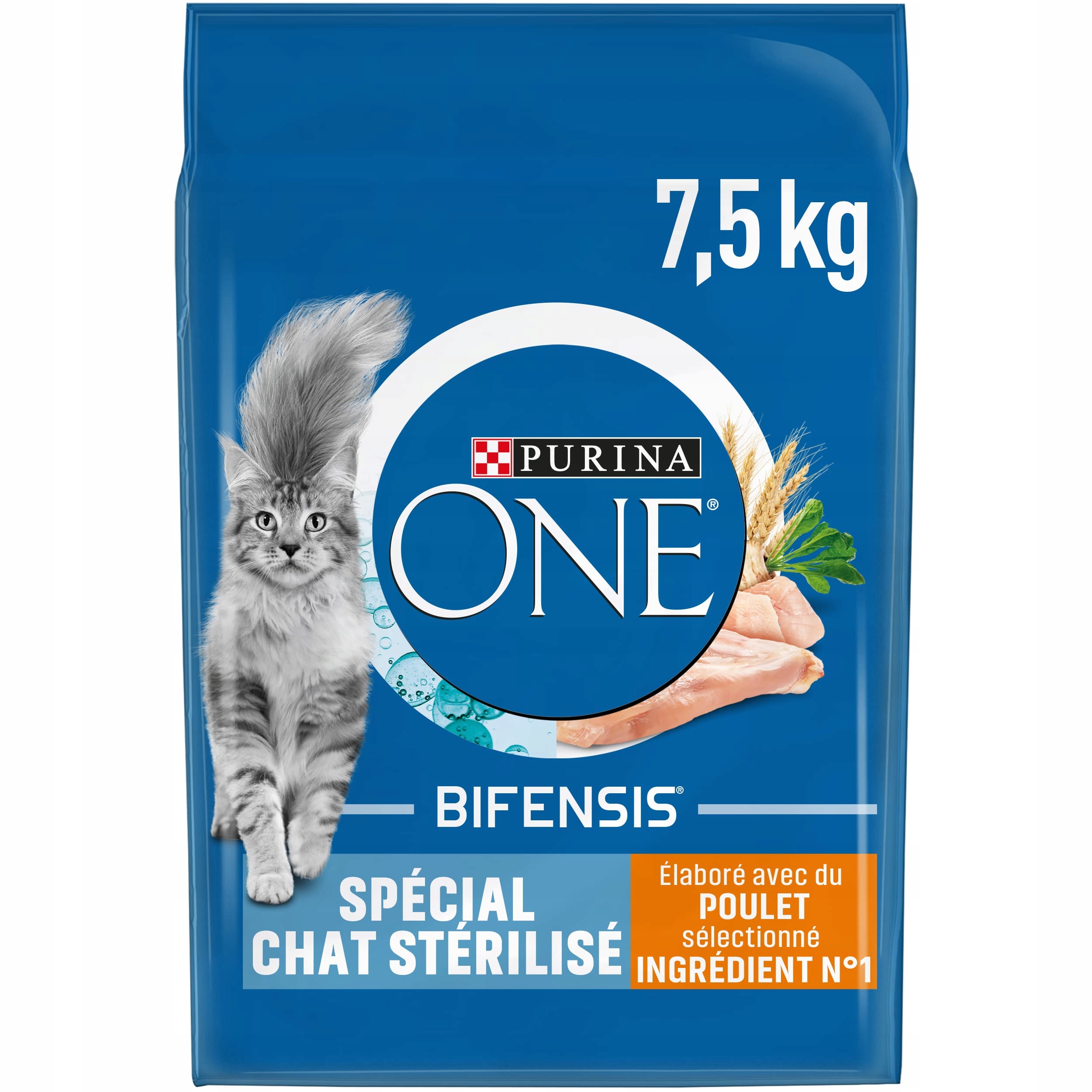 Purina One Krmivo pro sterilizované kočky s kuřecím masem 7,5 kg