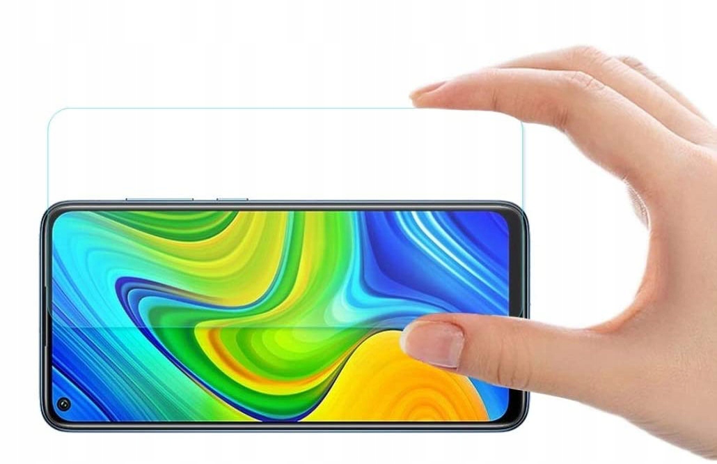 Szkło płaskie do Xiaomi Redmi Note 9 / Redmi 10X Dedykowany model Redmi Note 9 / Redmi 10X