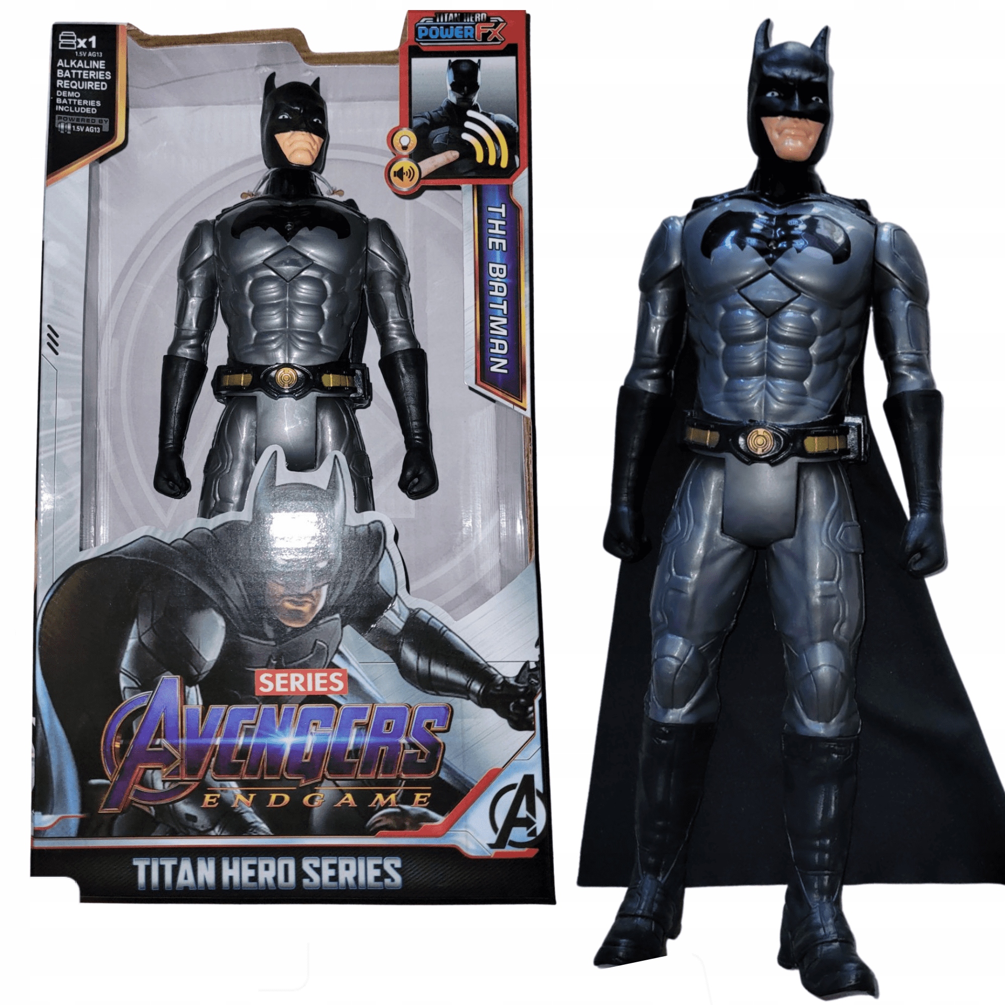 

Duża Ruchoma Figurka Batman 30CM Dźwięk Światło