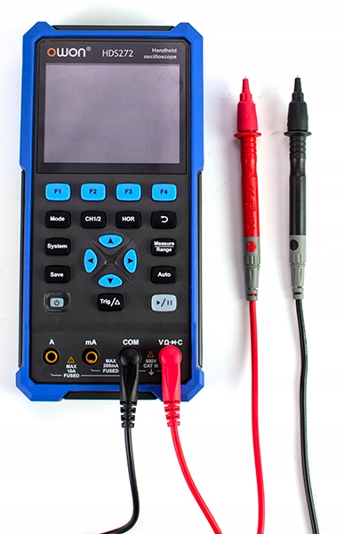HDS25 oscyloskop cyfrowy 2x25MHz 250MSa/s z multimetrem Owon
