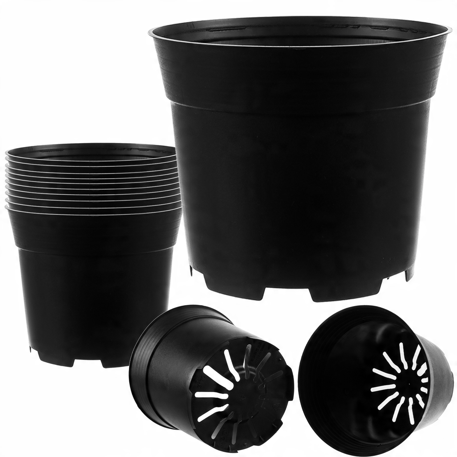 

Doniczka Produkcyjna Wkład do Rozsad 2l 16cm 10szt