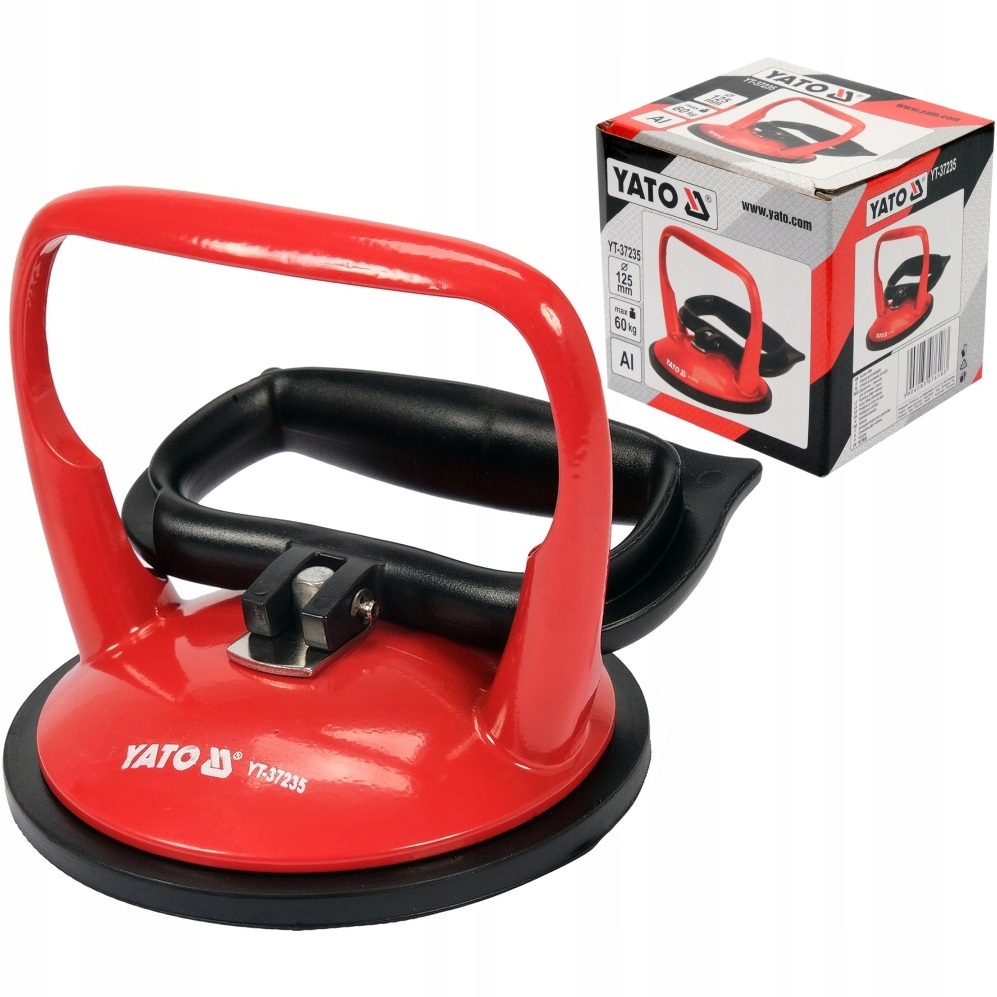 

Yato Uchwyt Przyssawka Szyb Blach Płyt 125MM 60KG