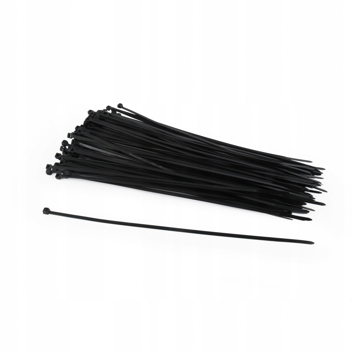 Gembird Opaska zaciskowa nylon 25cm/3.6mm (100szt) czarna