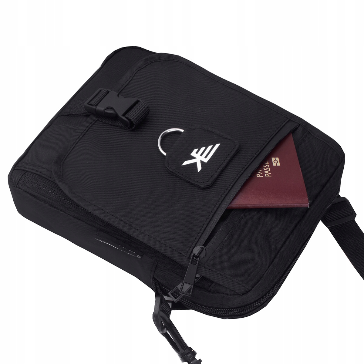 KOCHMANSKI torba męska na ramię listonoszka z codury wodoodporna mała Kod producenta K-SM-WBC-2105-black