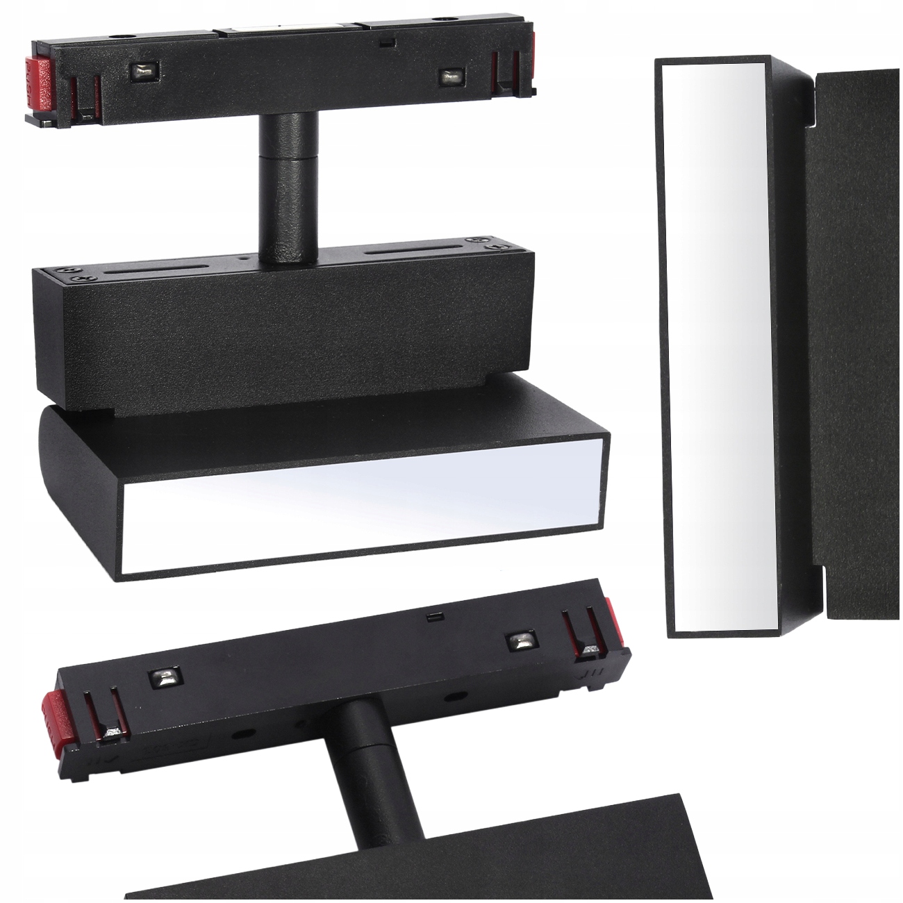 Magnetická Lampa 3000K Černá Vysoká Účinnost Úspora DDCX-008