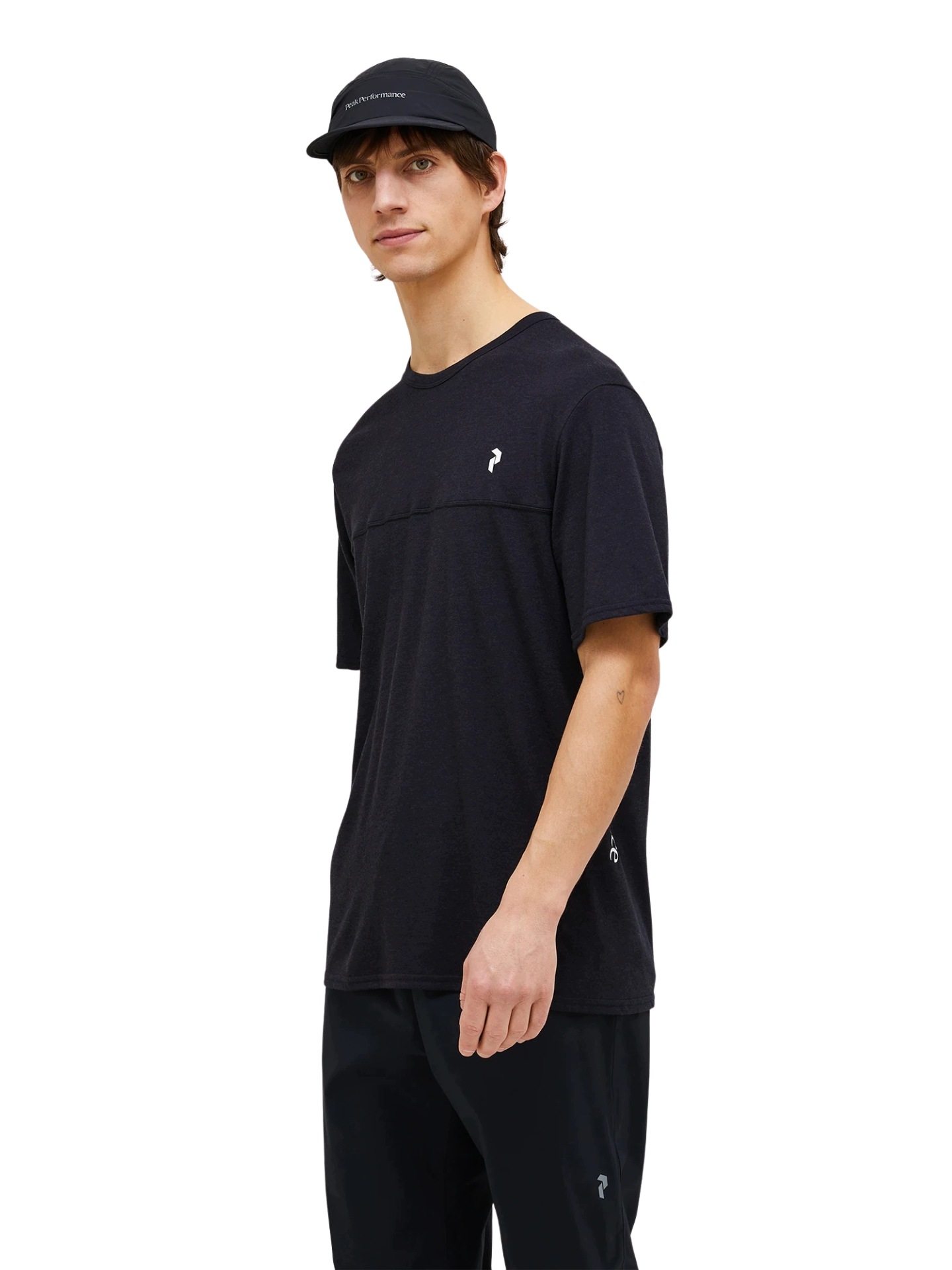 Koszulka męska Peak Performance Trail Wool Blend Ss black M