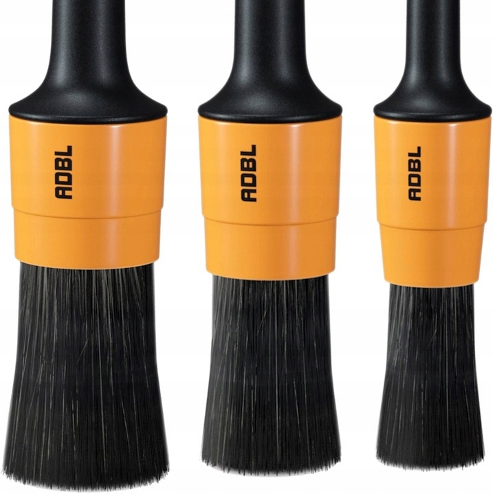 ADBL Round Zestaw 3 Pędzli detailingowych 8 12 16