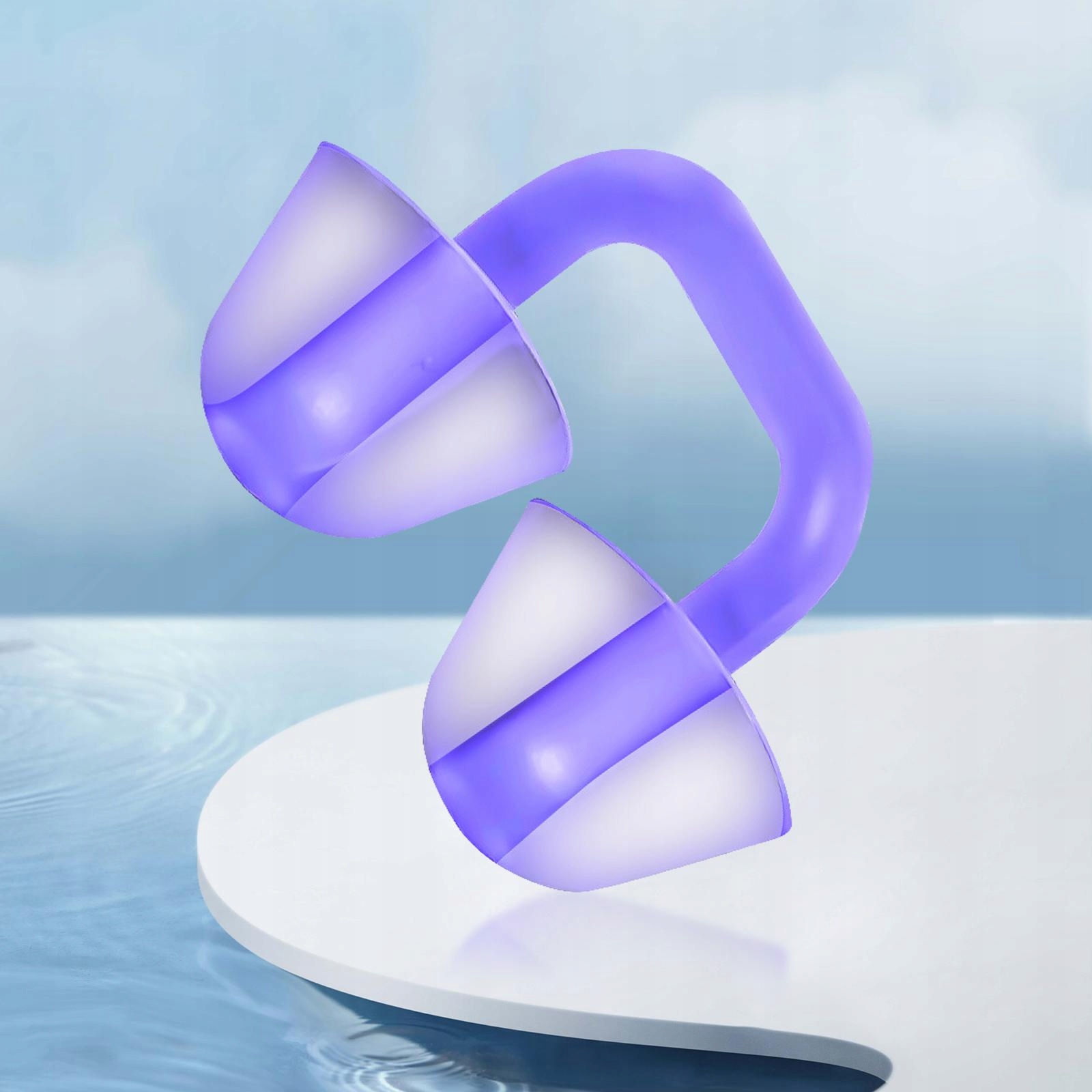 Pływacki nosek w nosie Swim Nose Clip fioletowy Marka bez marki