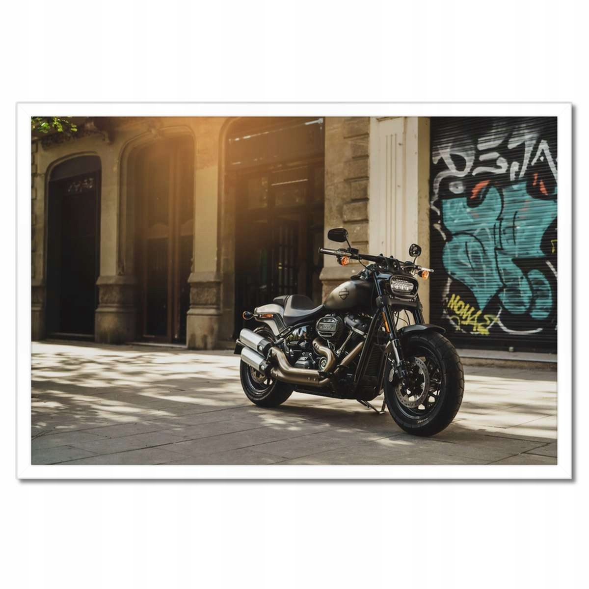 Plakáty v rámu 60x40 Harley Davidson Motocykl