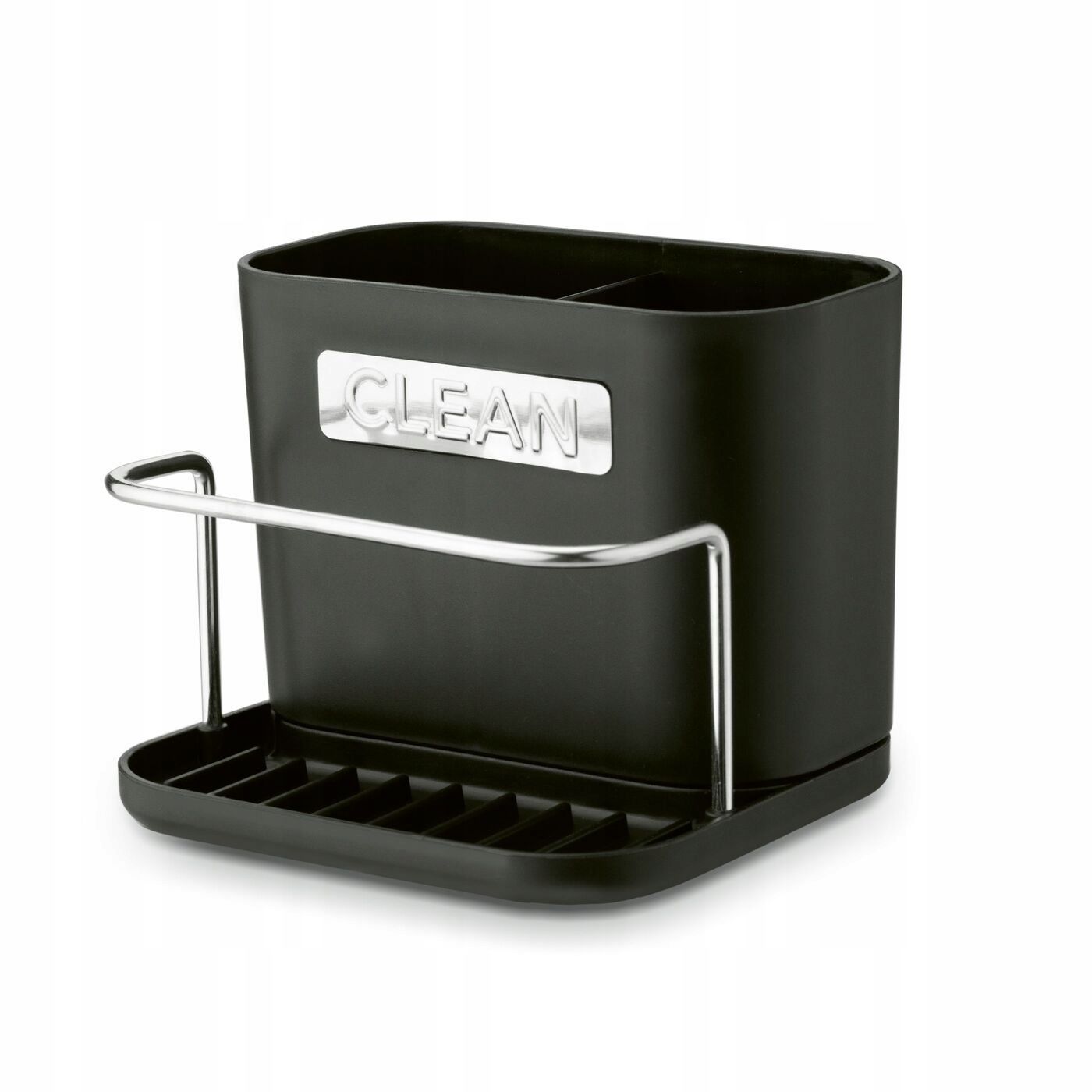 OCIEKACZ NA SZTUĆCE Czarny suszarka 2 KOMORY PLASTIKOWY POJEMNIK Tadar Rodzaj ociekacz na sztućce