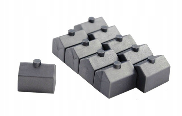 

Hotele do gry srebrne 10 szt Pionek Hotel