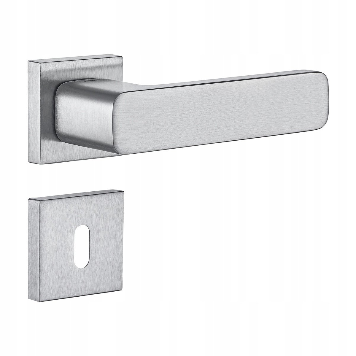 Kľučka Betty Chróm-satén Taliansko Rozeta Kľúč