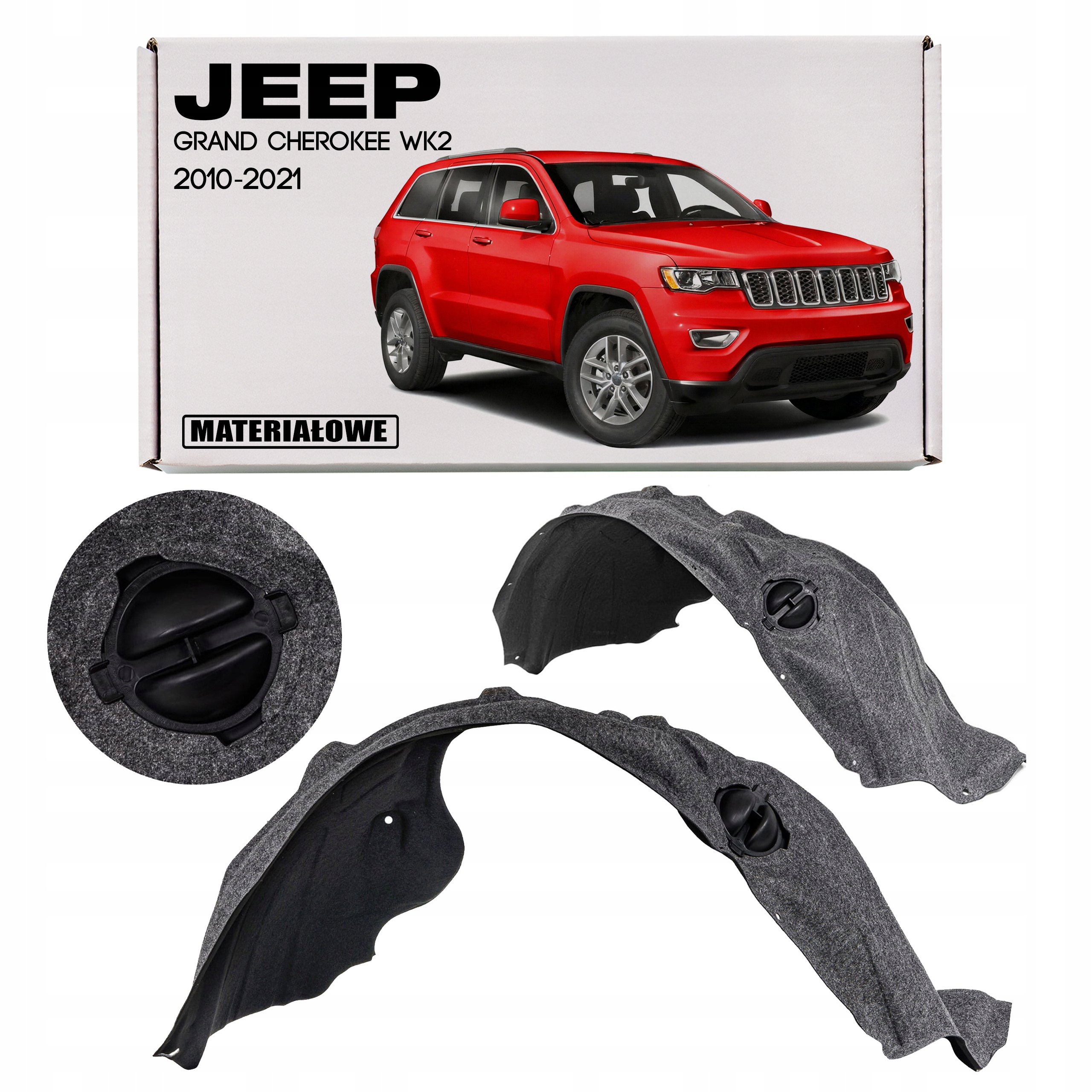 Jeep Grand Cherokee IV WK2 10-21 Látkové Pravé Přední Kolo 68188246AG