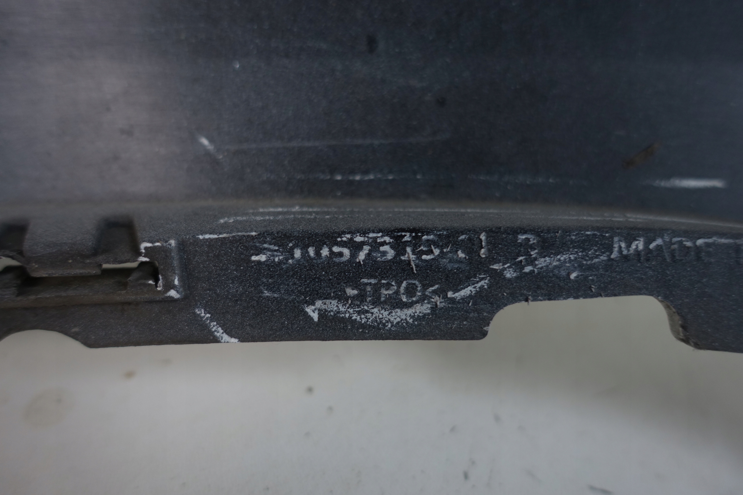 TESLA MODEL S LIFT 2016- bumper rear part rear 1057319-01-B