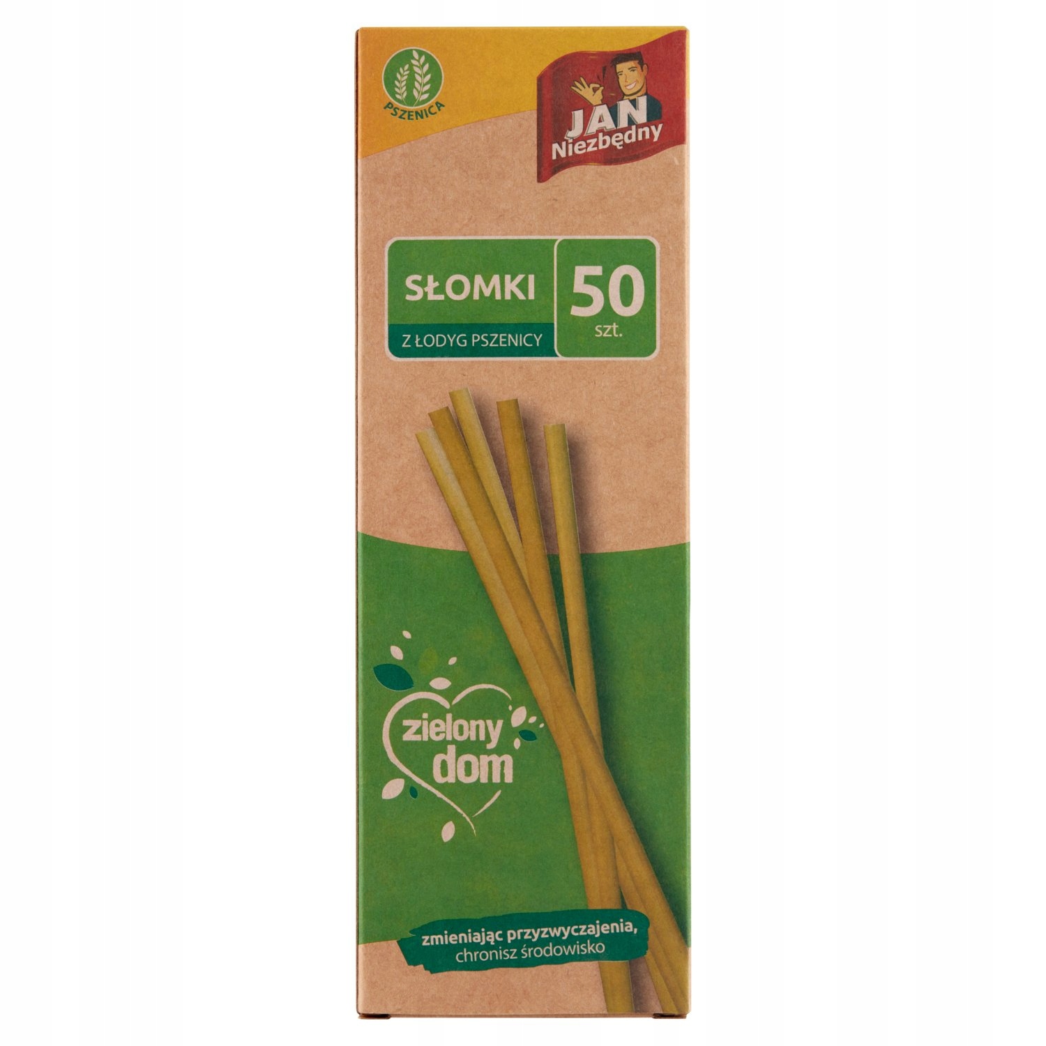 

Jan Niezbędny Zielony Dom Słomki z Łodyg Pszenicy