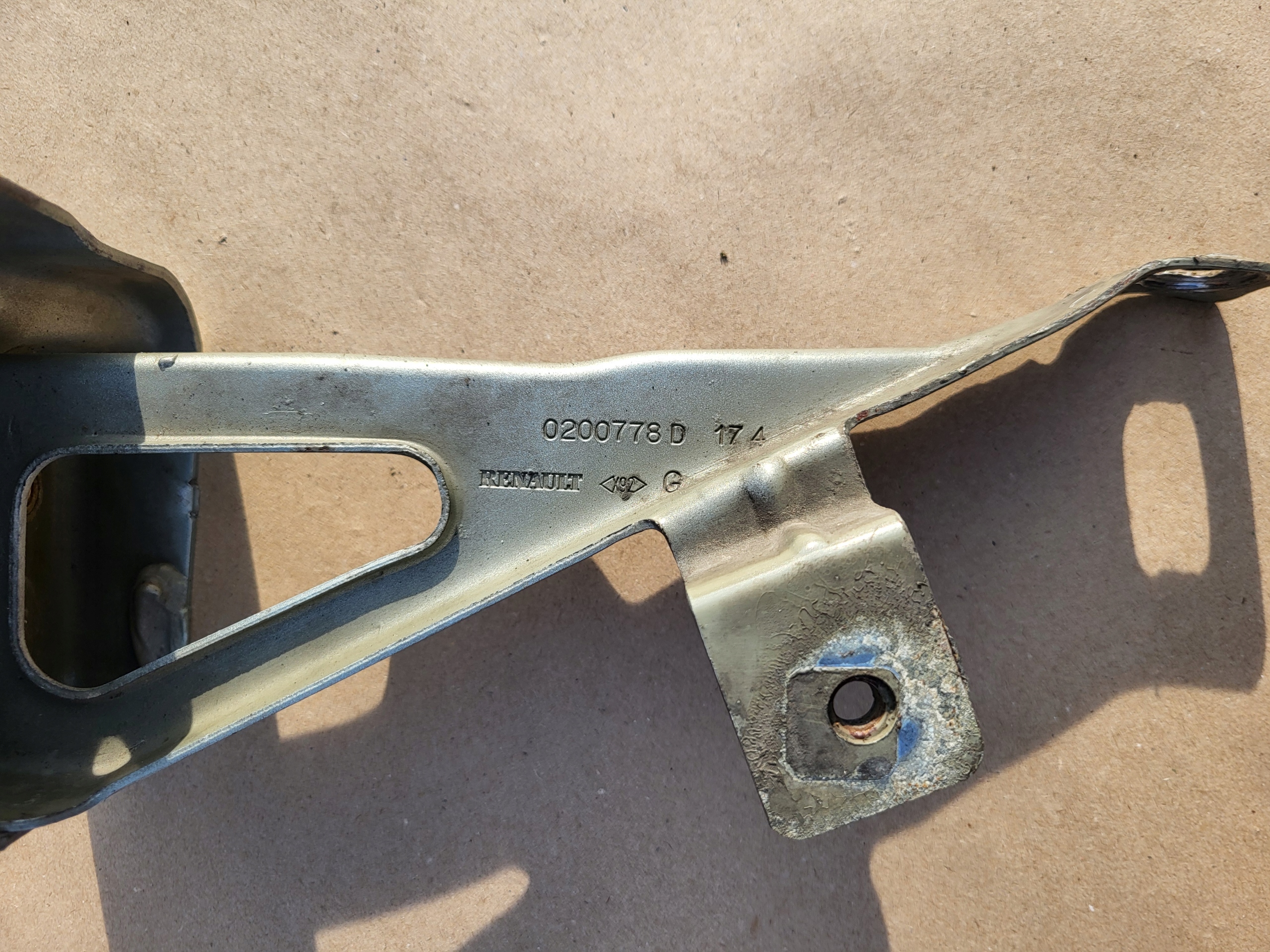 hinge bonnets left front RENAULT KANGOO OE 0200778D