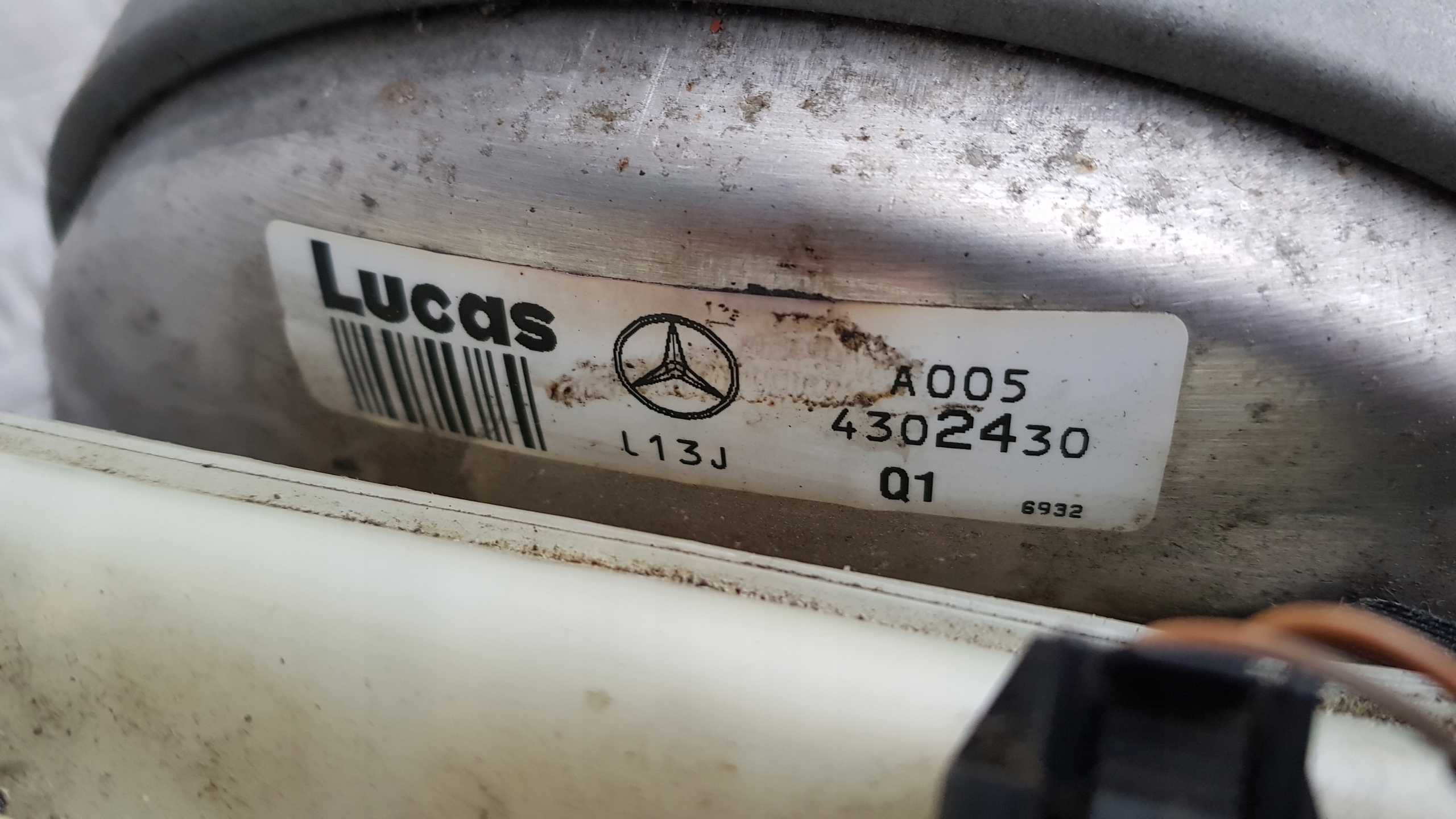 MERCEDES W220 servo Servofreno A0054302430