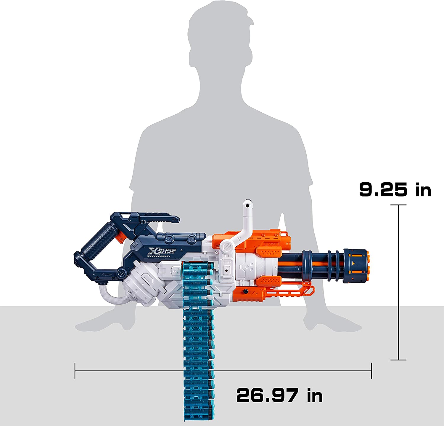 Karabin X-Shot Minigun Crusher USZKODZONY EAN (GTIN) 193052021038