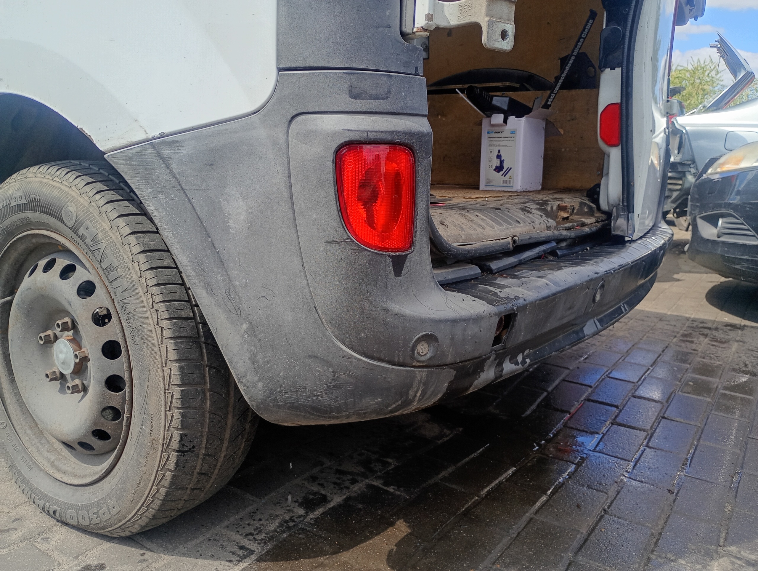 bumper rear rear part Renault Kangoo 2 II 08-21