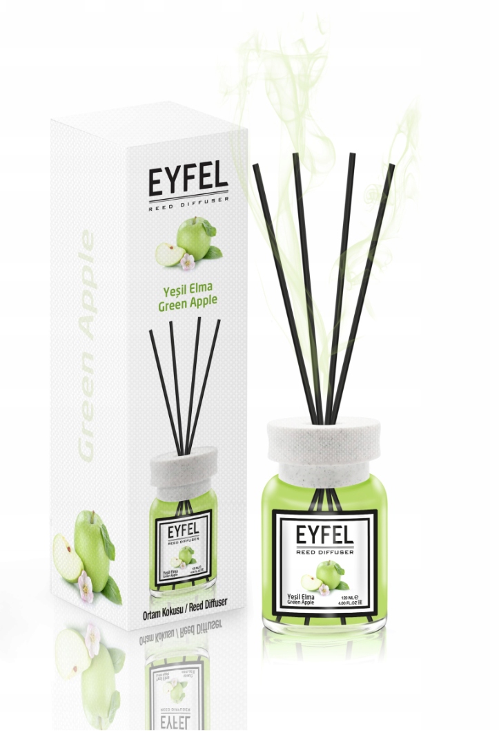 

Zielone Jabłko Eyfel Zapachy Patyczki 120 ML