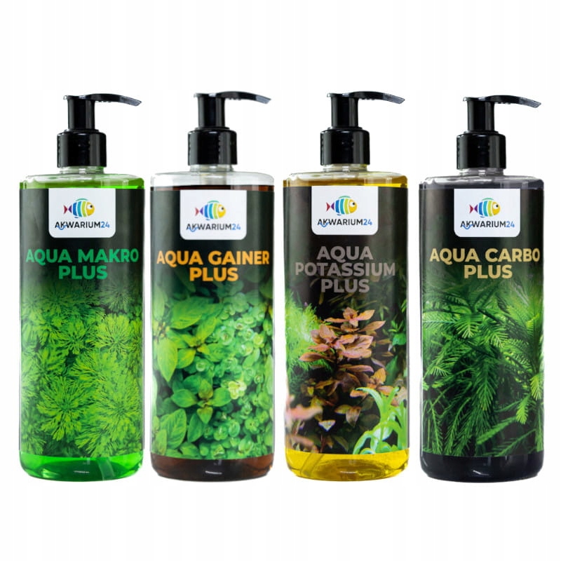 Levně Sada hnojiv pro akvarijní rostliny Carbo Makro Gainer Draslík 4x500 ml