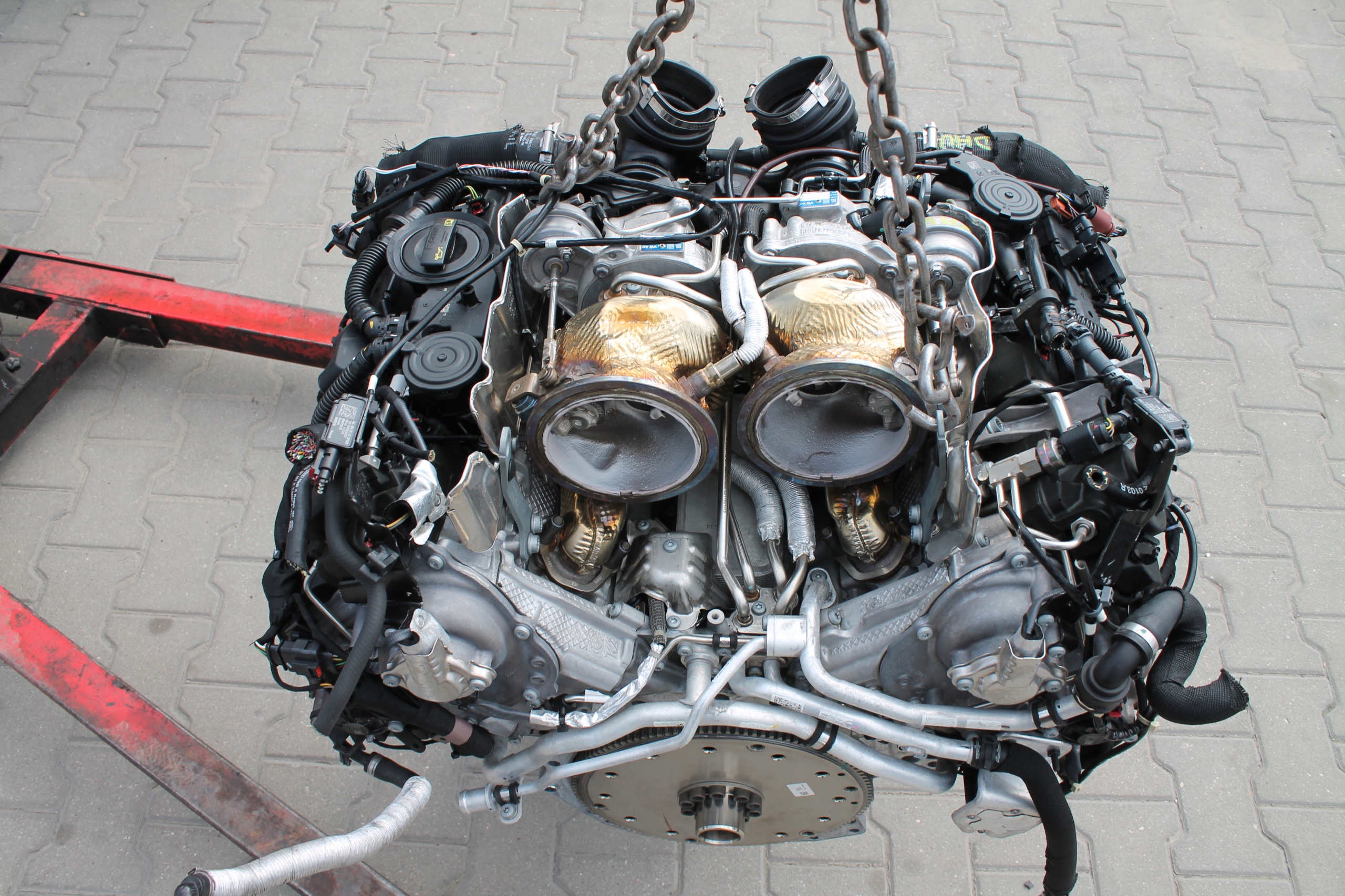 engine complete AUDI RSQ8 4.0 TFSI 30TYS KM DHU