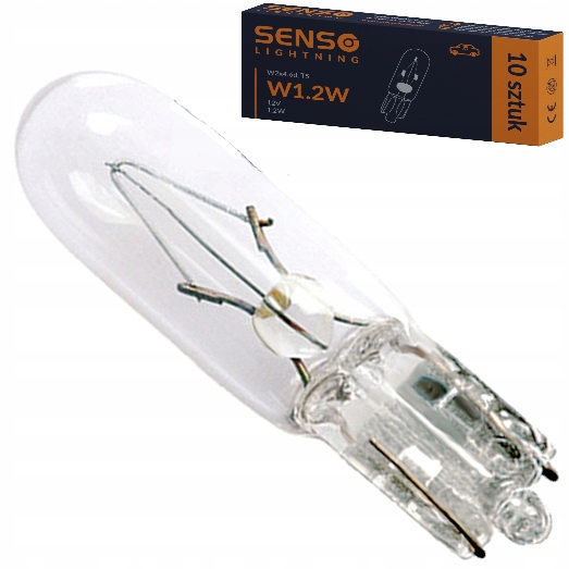 

Żarówka Senso W1.2W 1,2W T5 12V W2x4.6d Zegary