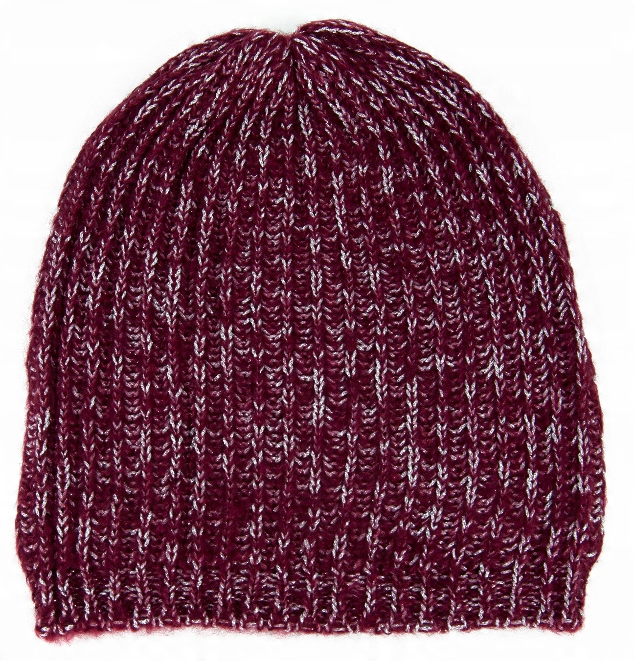 

Szaleo czapka Silver casual błysk Długa cz13039-5