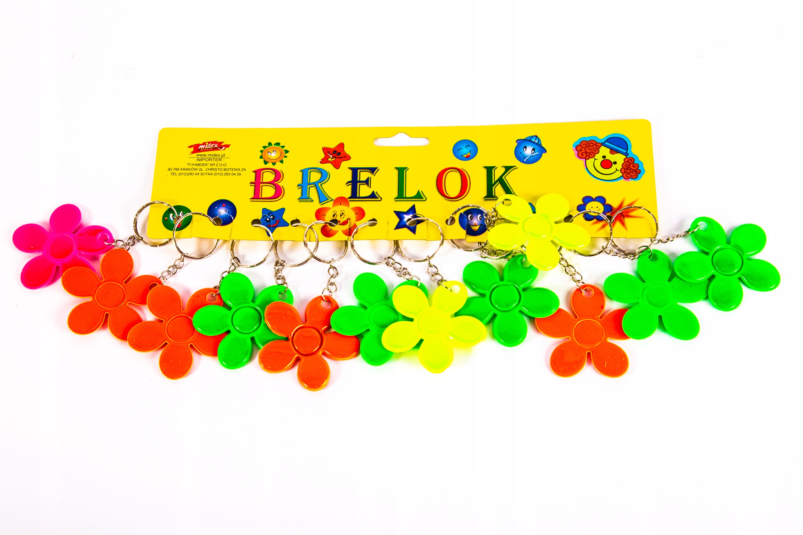 

Brelok Odblaskowy Kwiatek Zawieszka Do Kluczy