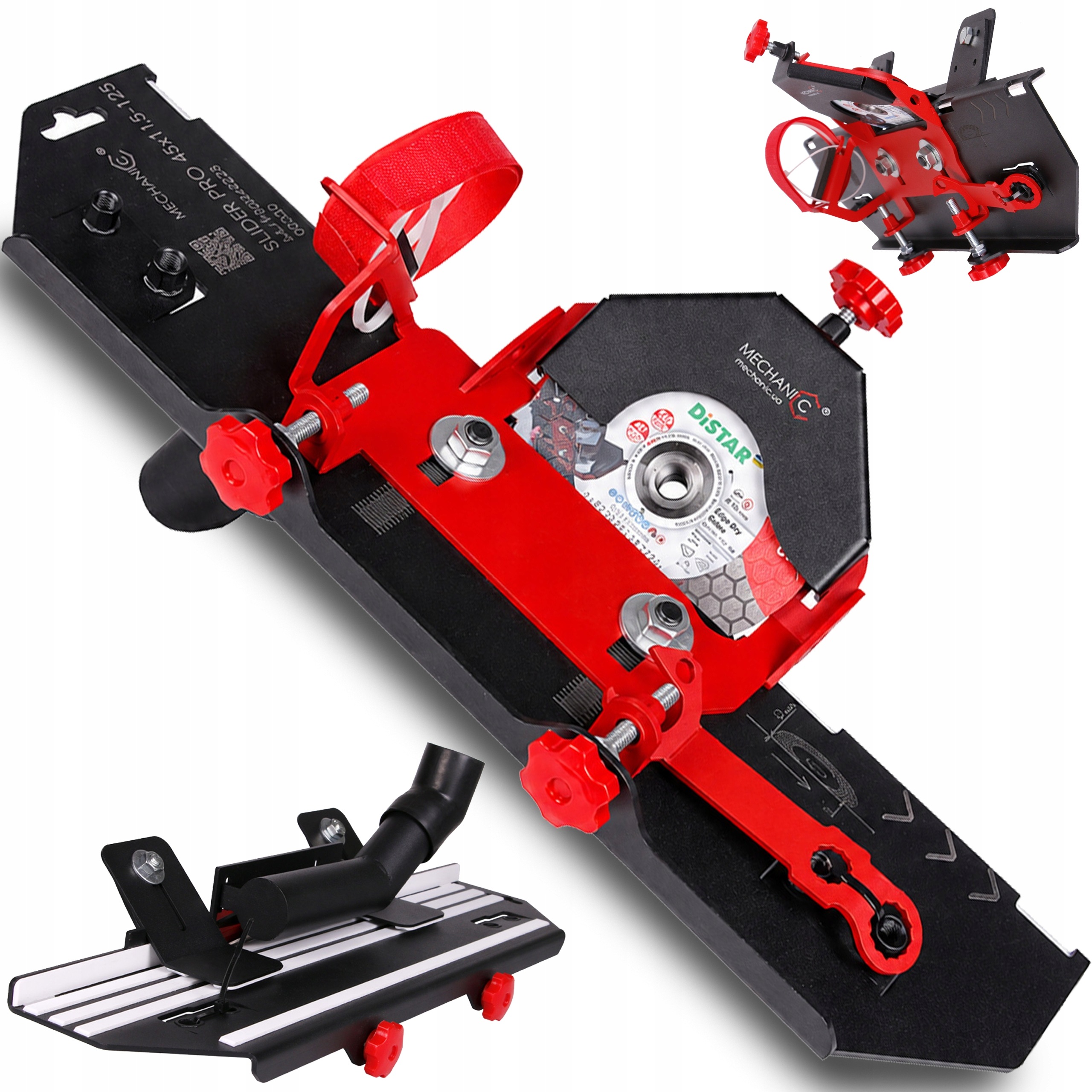 Przystawka kątowa do ukosowania płytek Mechanic Distar Slider 45 PRO+tarcza