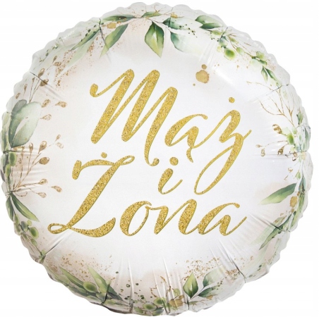 

Balon foliowy Mąż i Żona, 18"