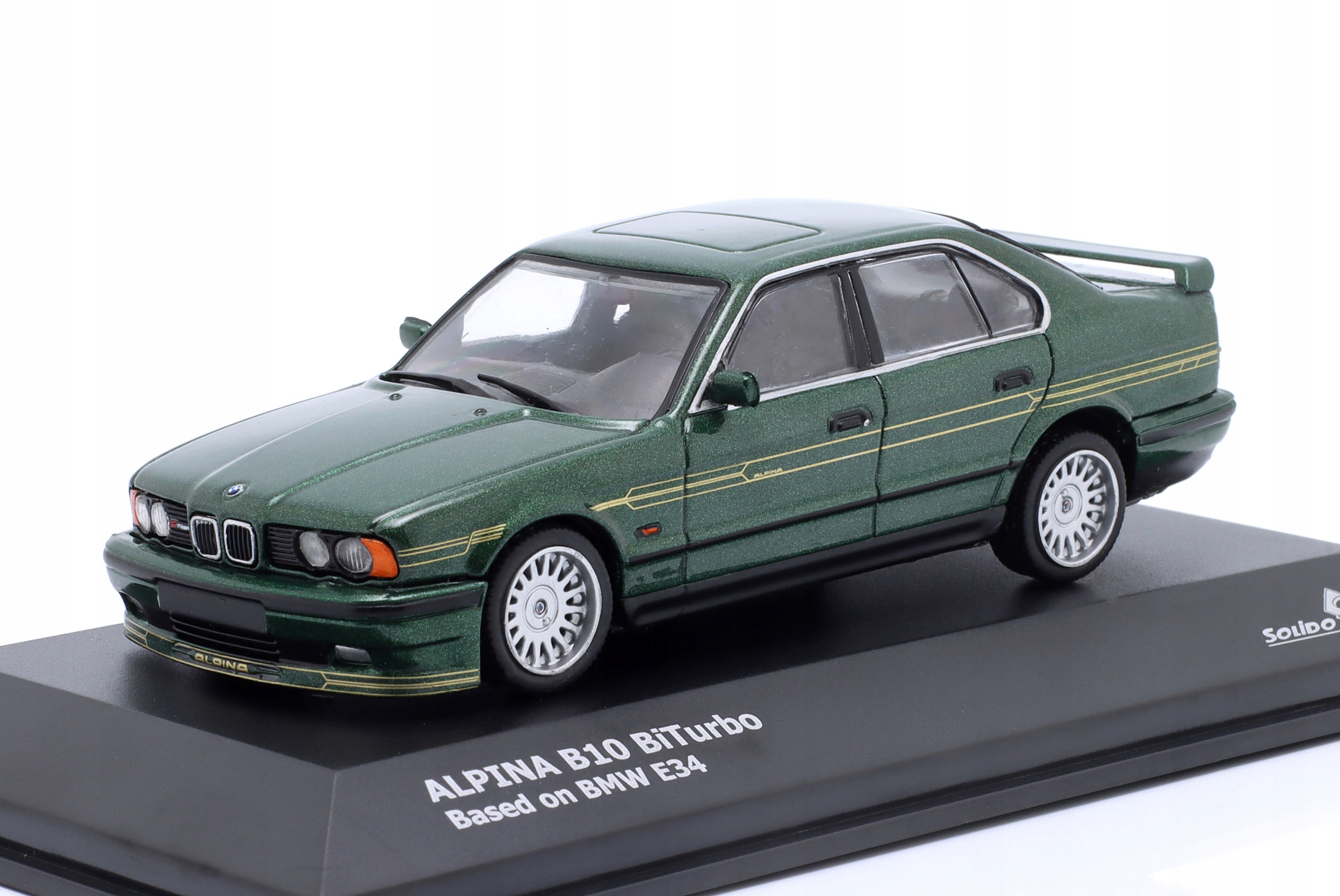 Bmw Alpina B10 BiTurbo (E34) E34 1994 Green Solido 1:43 1/43 Model S4310403