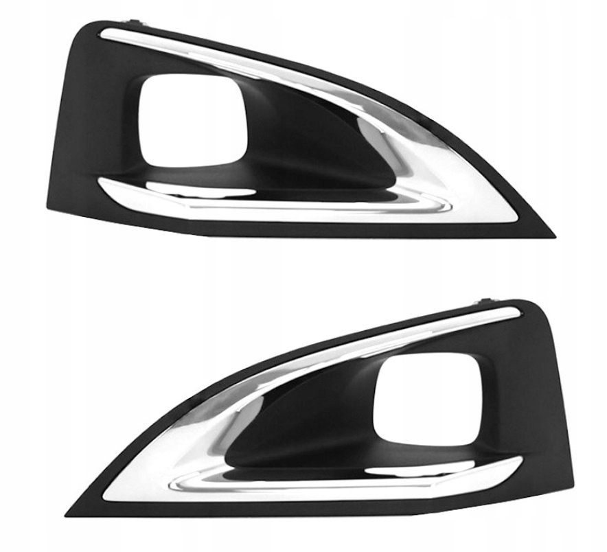 PEUGEOT 3008 2016- LIFT ATRAPY ZDERZAKA KRATKI CHROM LEWA PRAWA KOMPLET