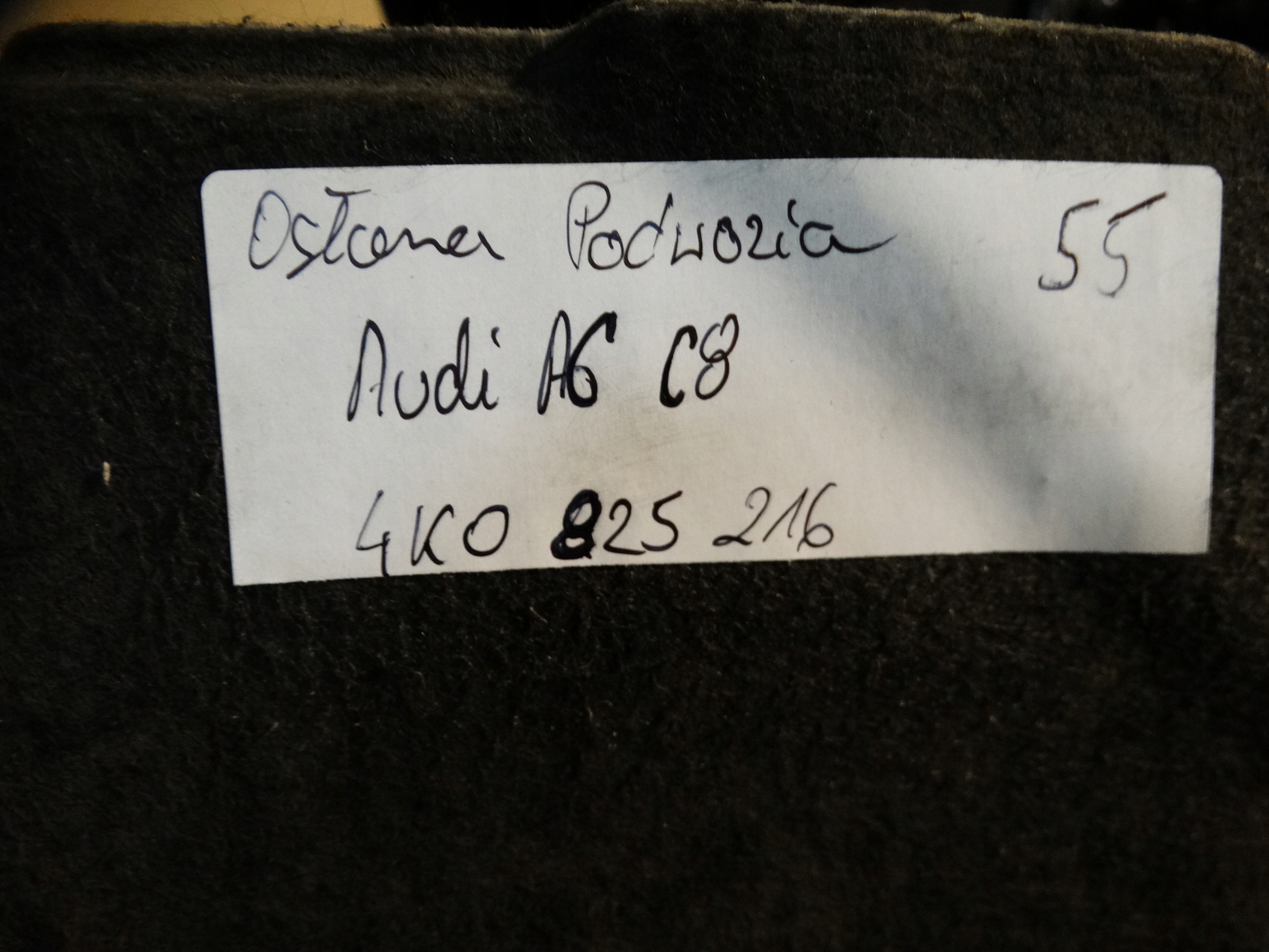 IDEALNA cover chassis AUDI A6 C8 A7 4K8 1