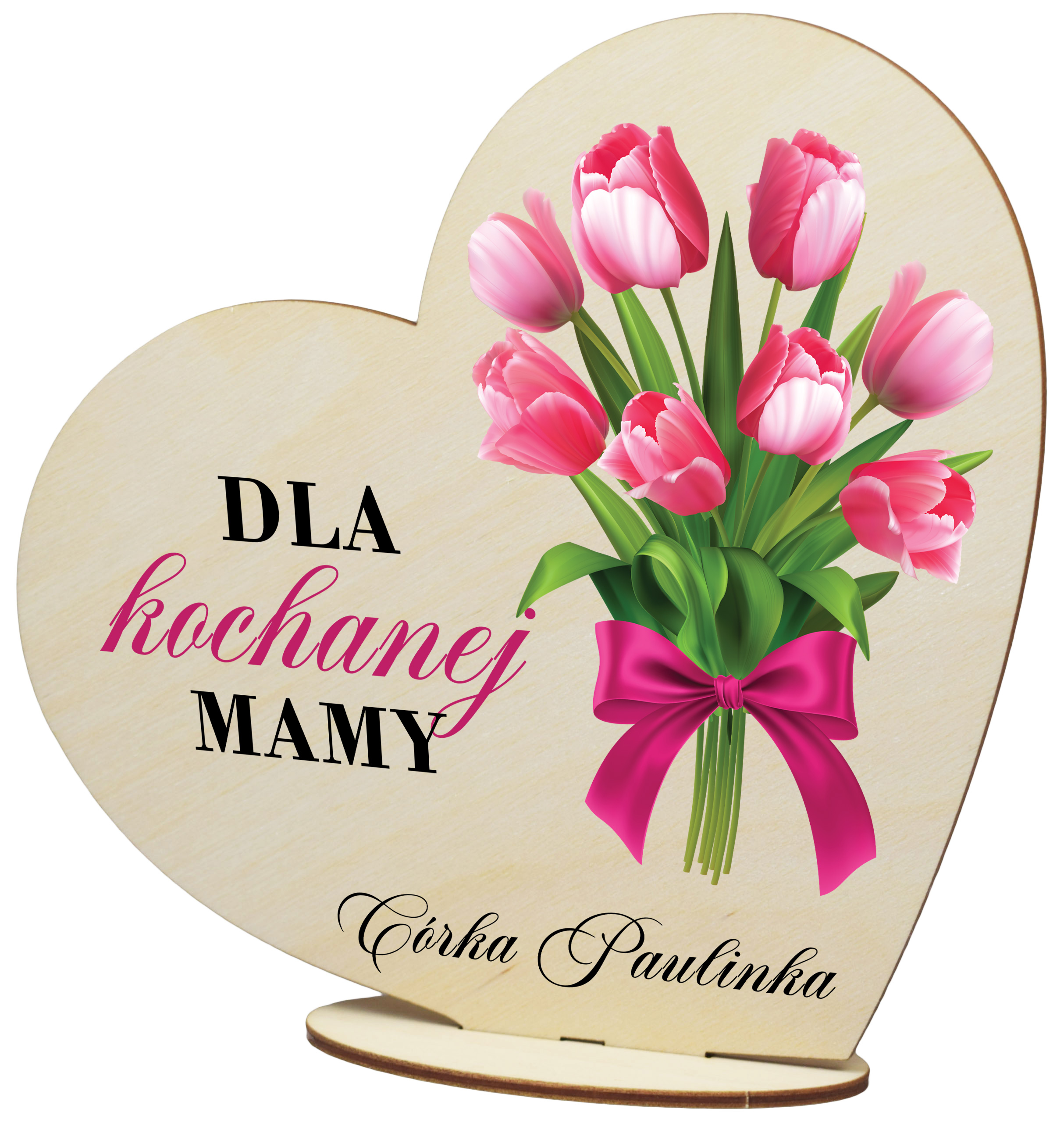 

Na Dzień Mamy Matki Statuetka Serce